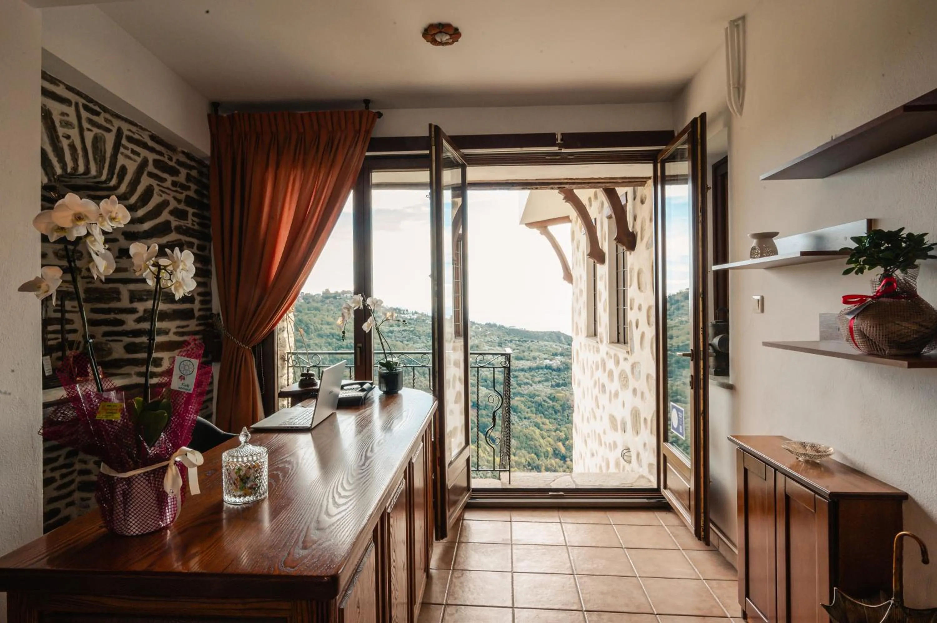 Lobby or reception in Archontiko Anemos