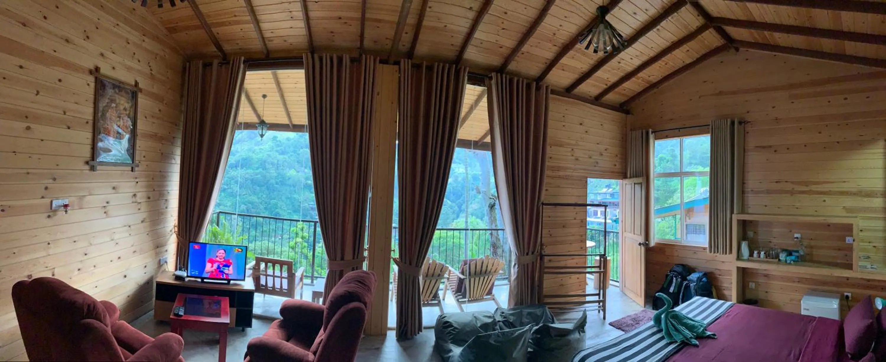 Living room in Country Homes