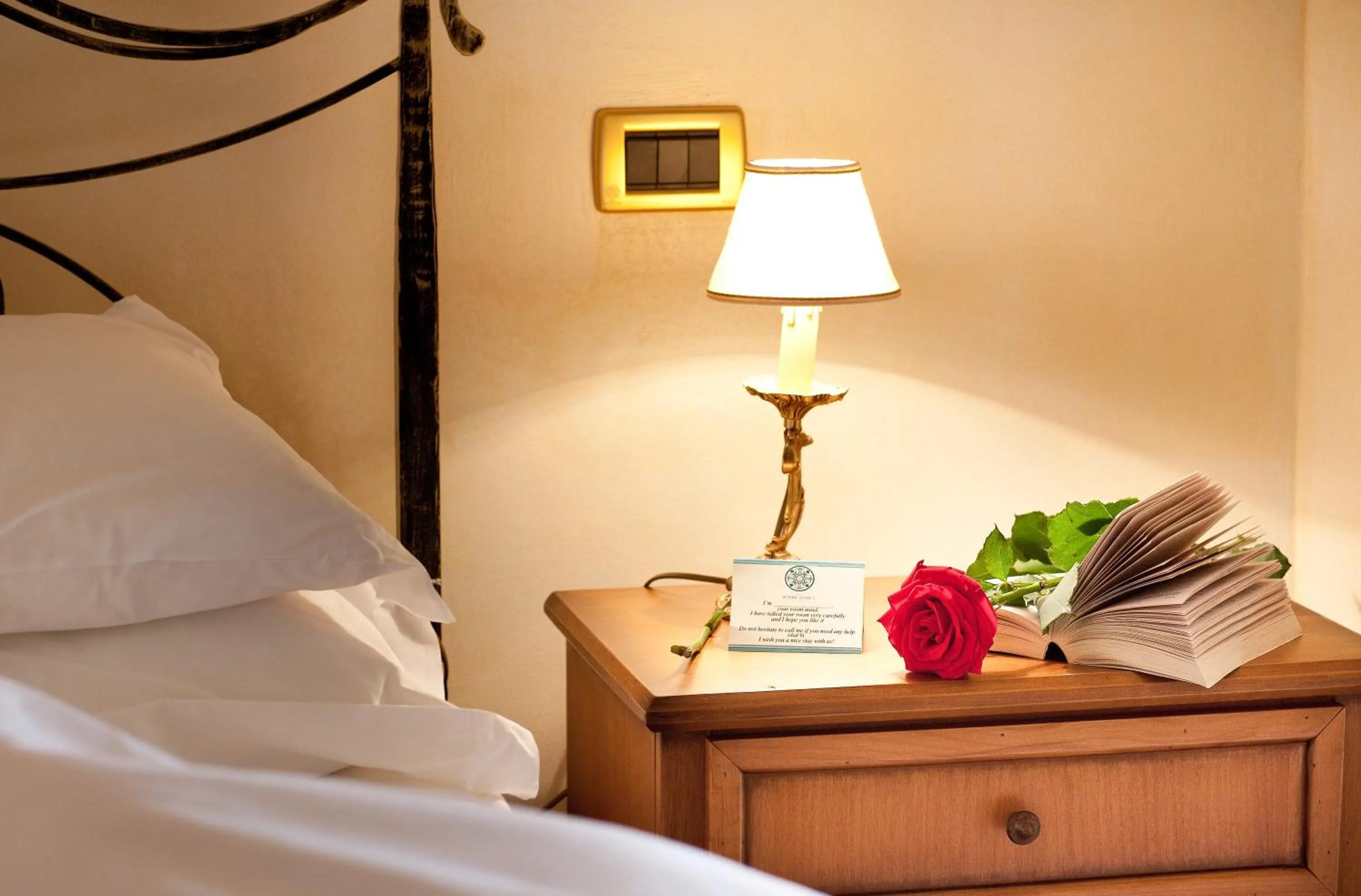 Bed in Hotel Villa Torre Antica