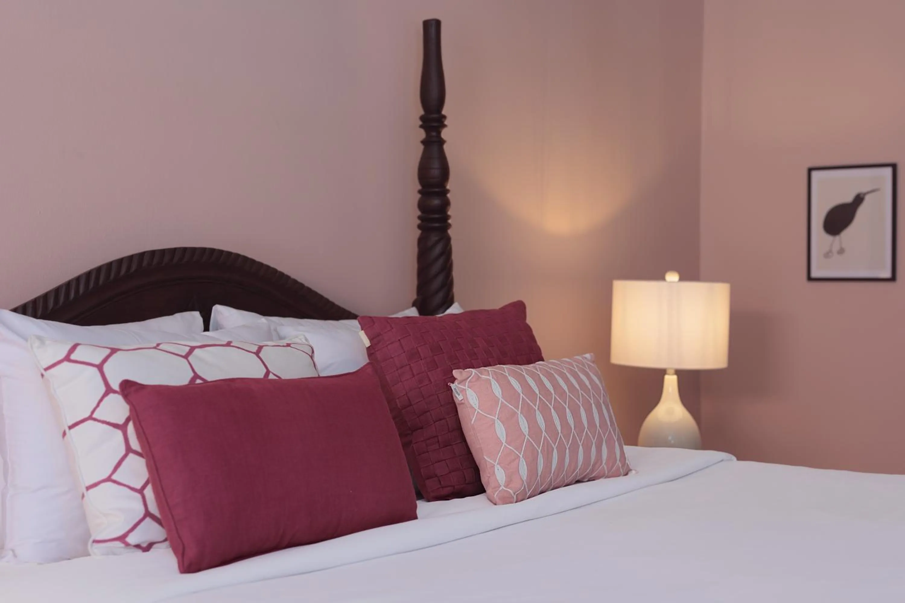 Bed in Kura Botanica Hotel