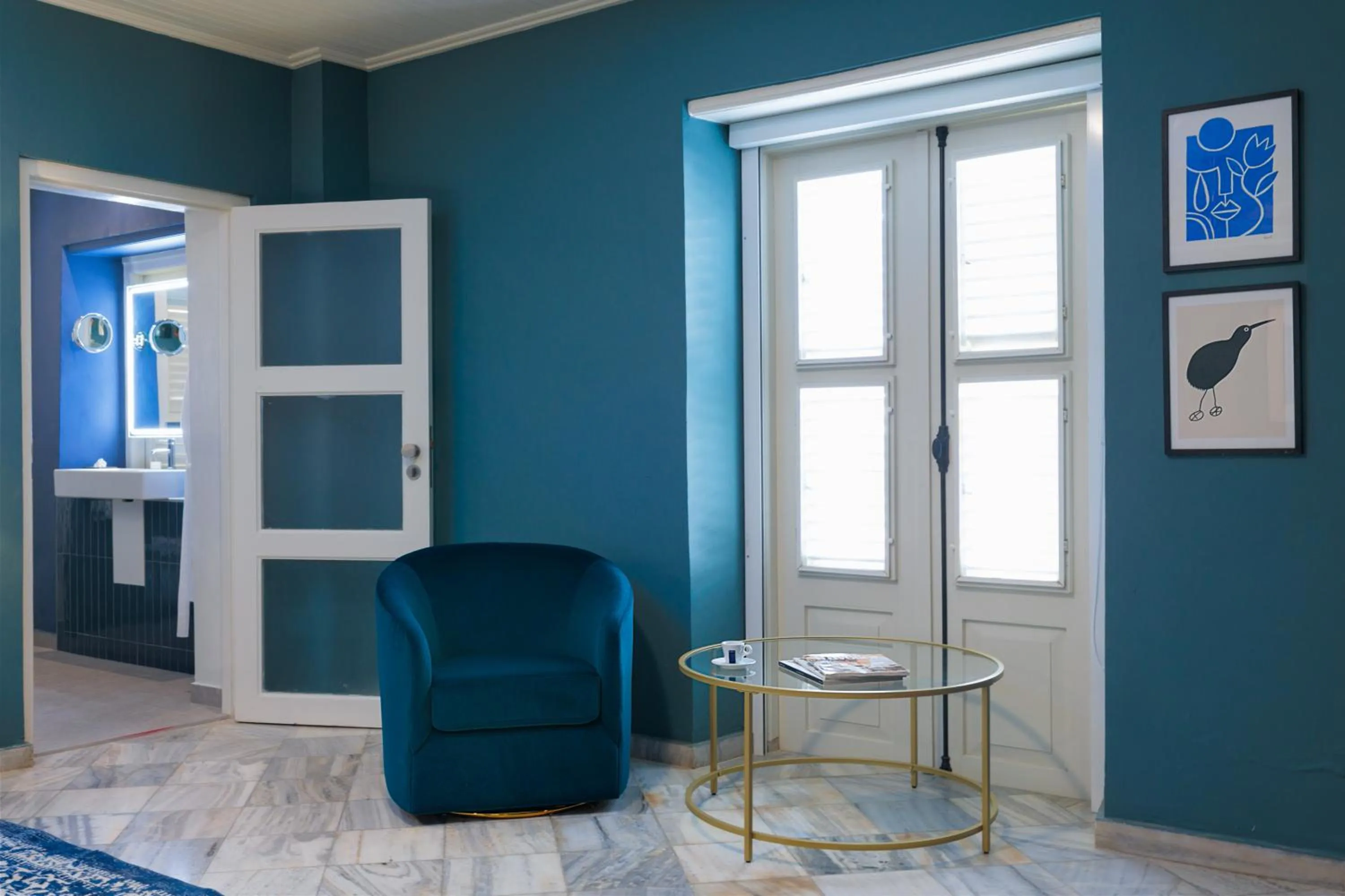 Living room in Kura Botanica Hotel