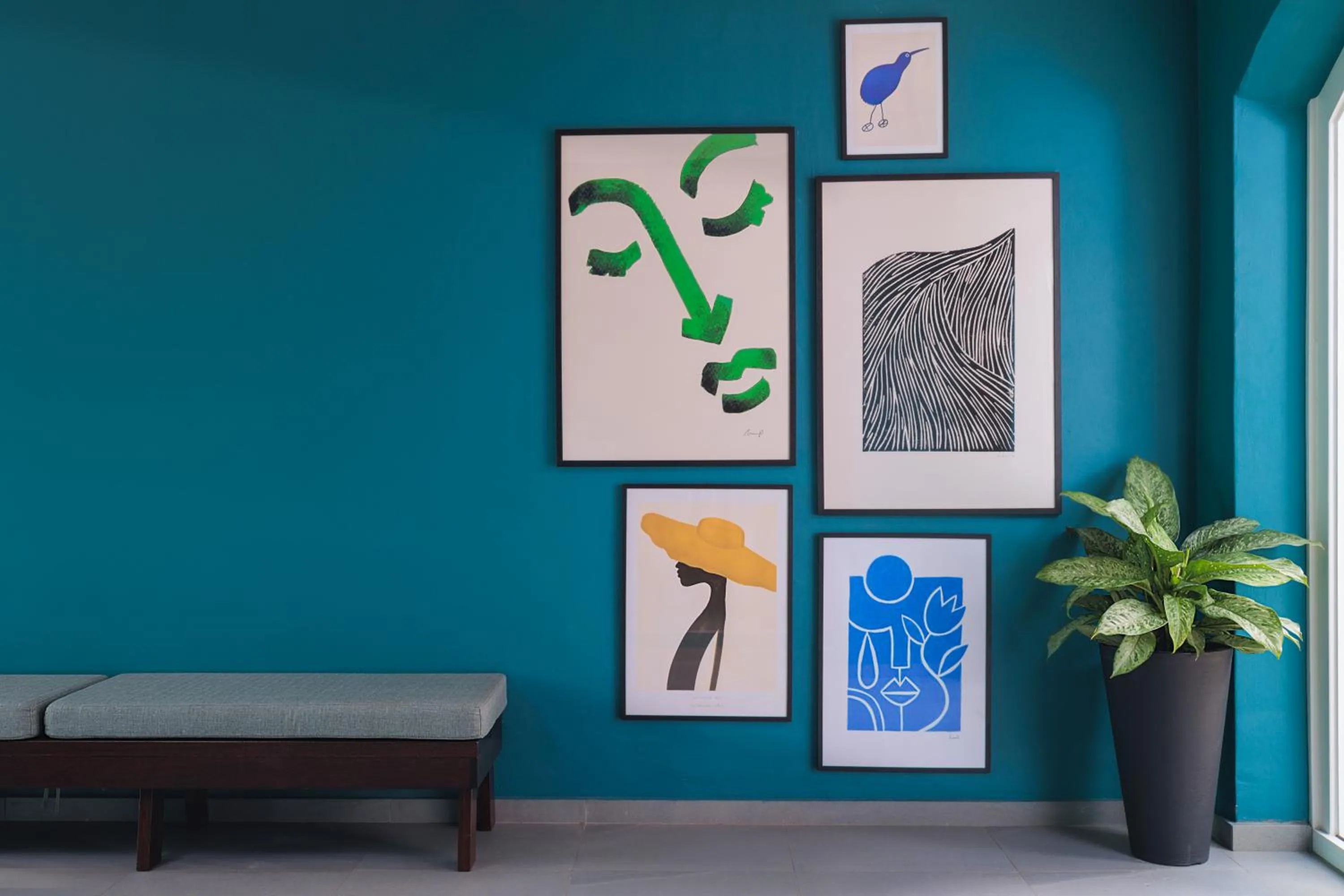 Living room in Kura Botanica Hotel