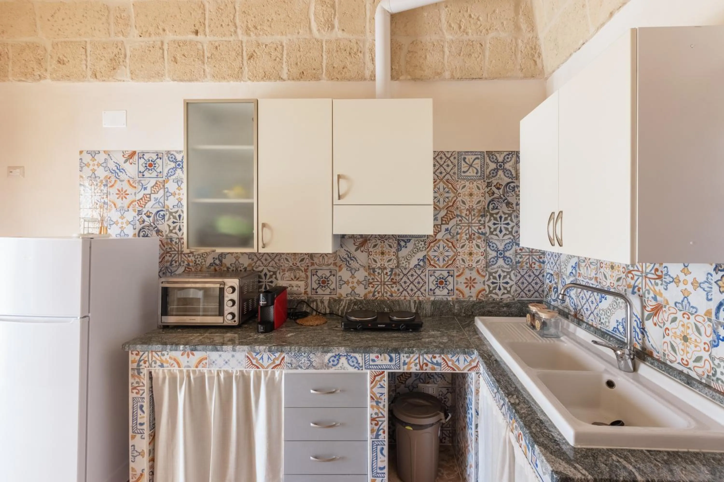 Kitchen or kitchenette in Casolare Lodedo