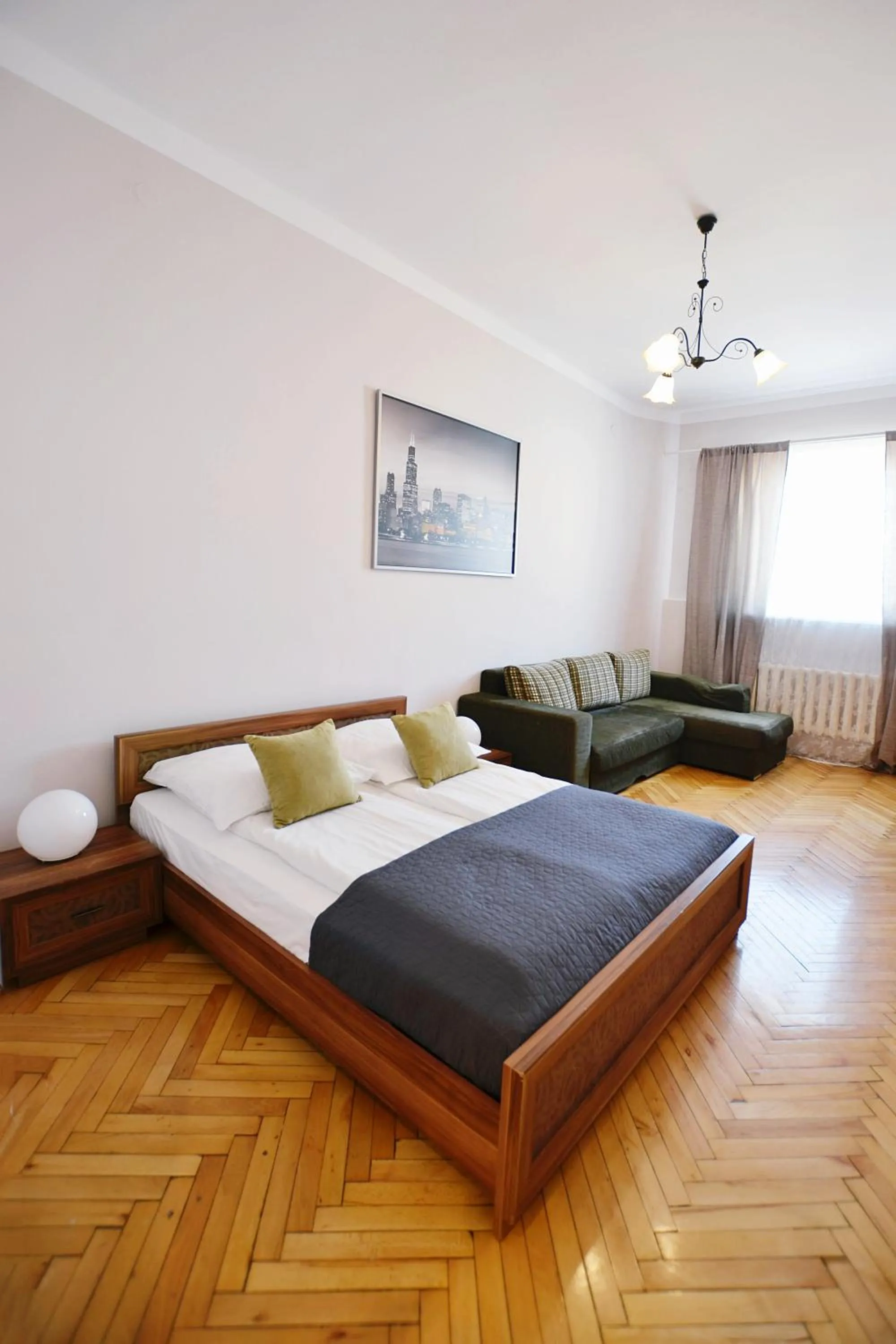 Bed in P&J Apartments Floriańska