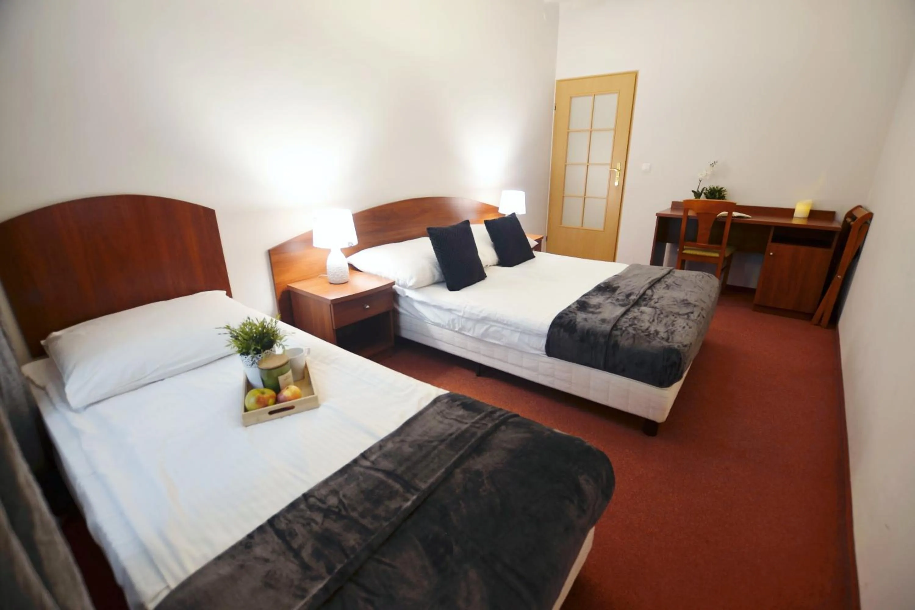 Bed in P&J Apartments Floriańska