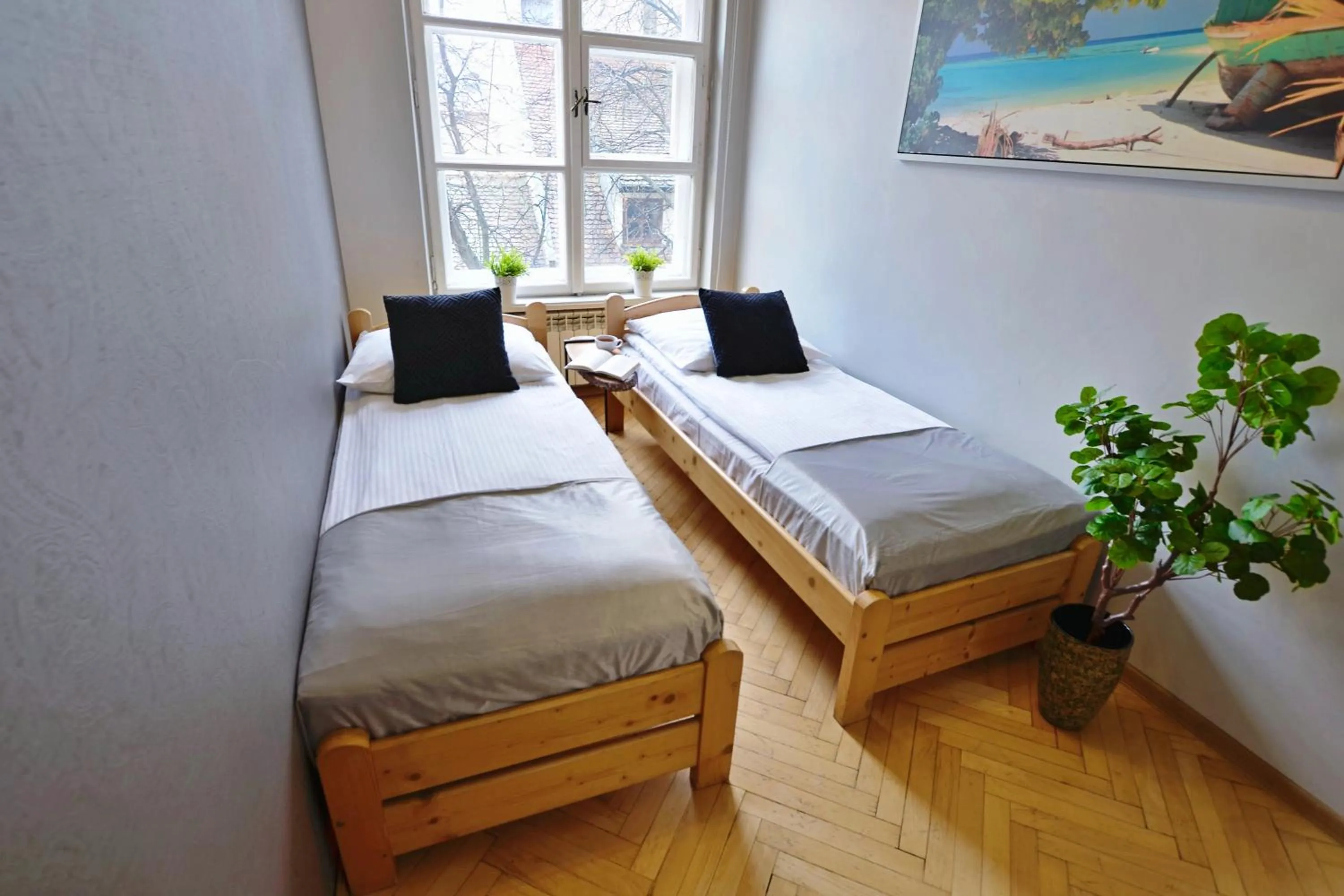 Bed in P&J Apartments Floriańska