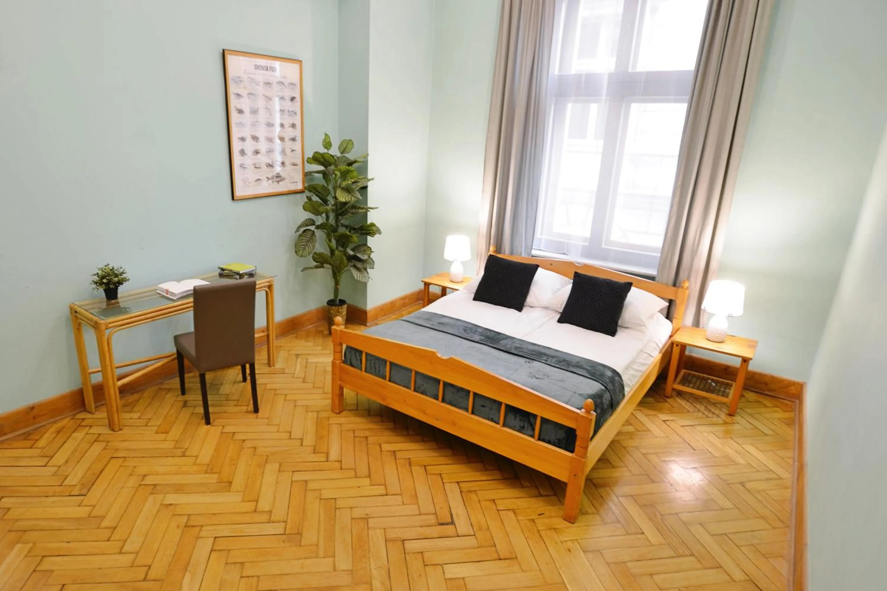 Bed in P&J Apartments Floriańska