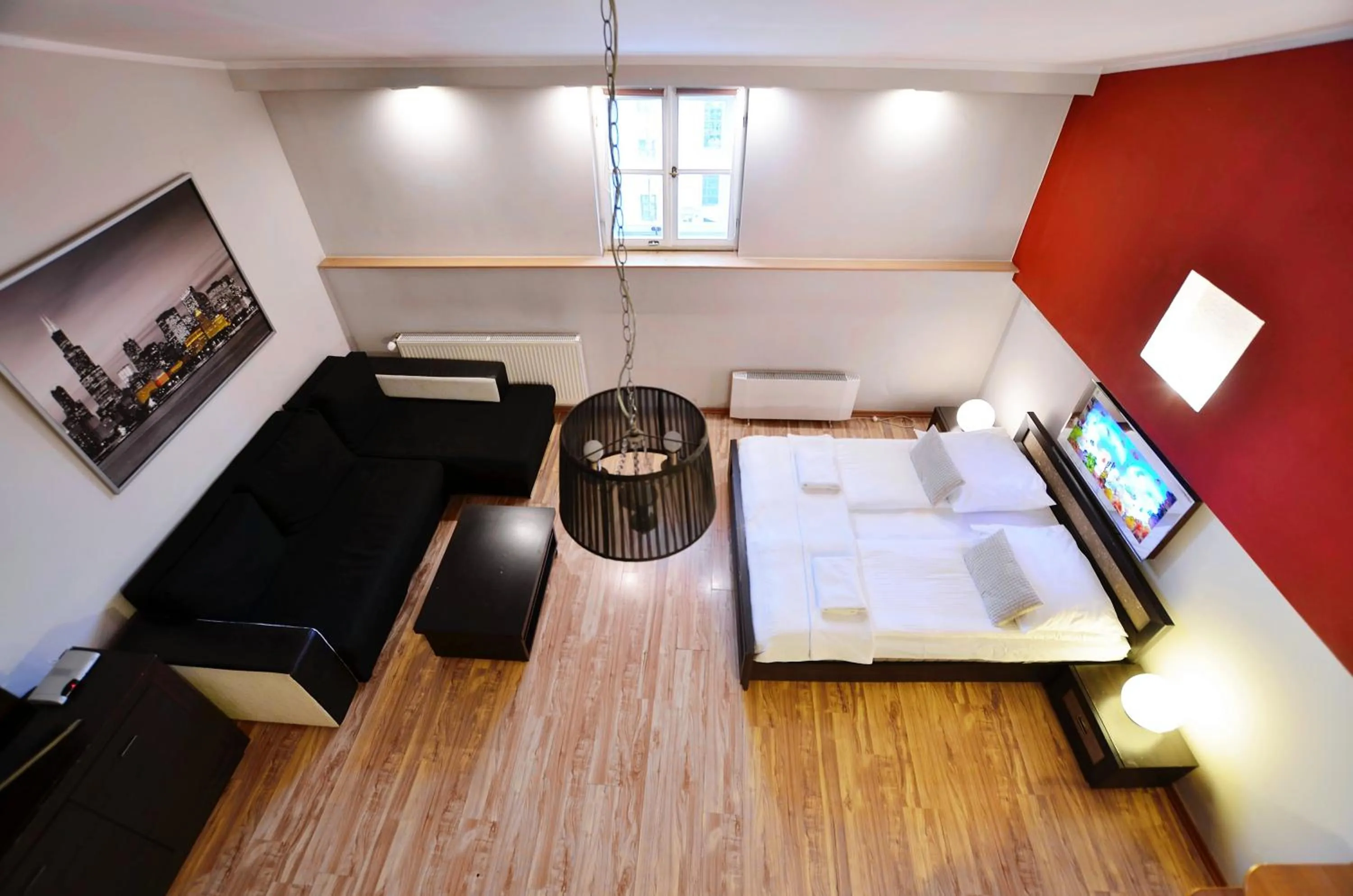 Bed in P&J Apartments Floriańska