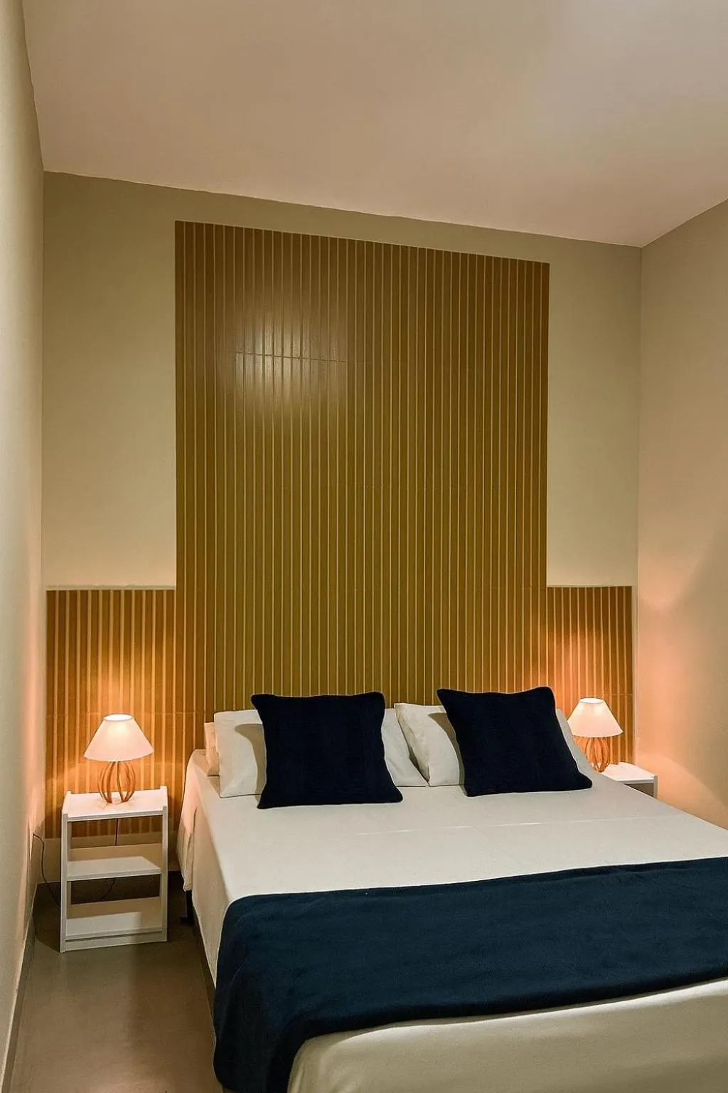 Bed in Pousada Casa Rosada Ilhabela