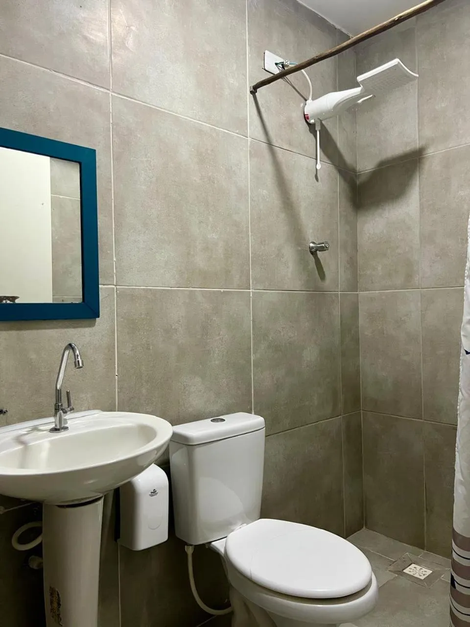 Bathroom in Pousada Casa Rosada Ilhabela