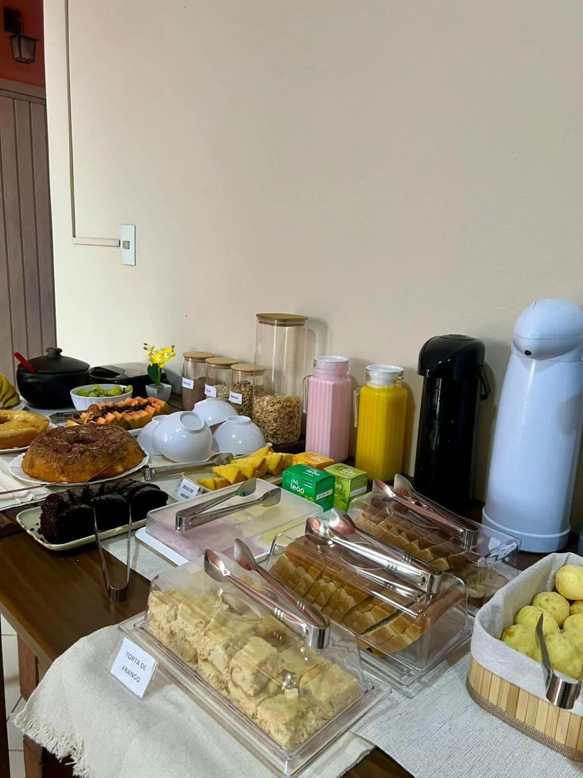 Breakfast in Pousada Casa Rosada Ilhabela