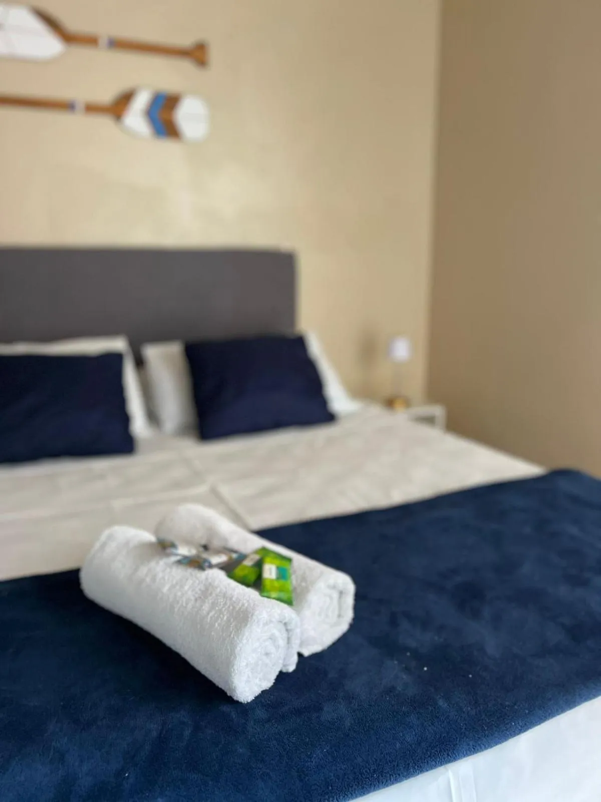 Bed in Pousada Casa Rosada Ilhabela