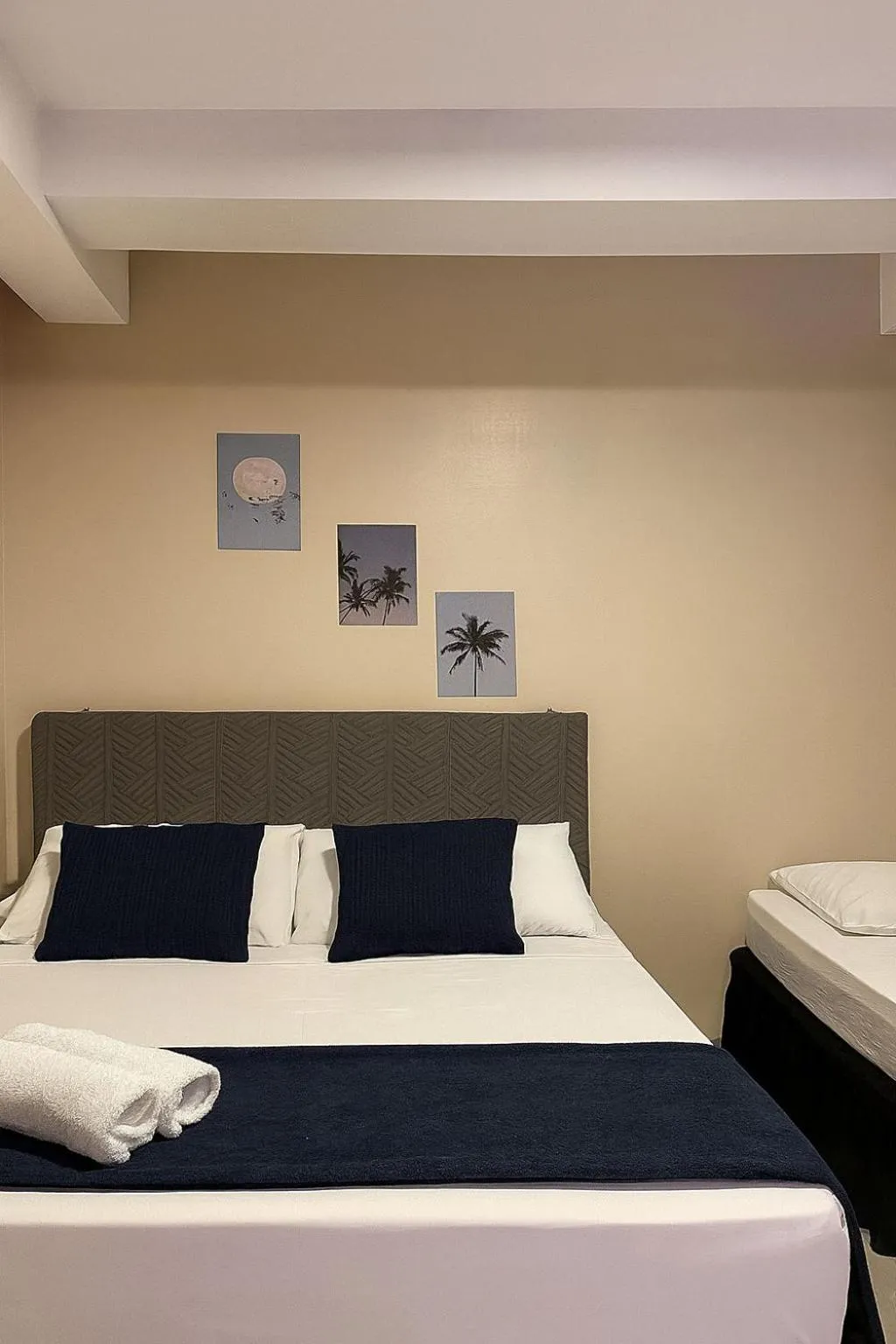 Bed in Pousada Casa Rosada Ilhabela