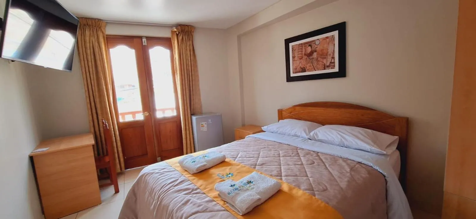 Bed in Illari Wari II-Hotel Sauna