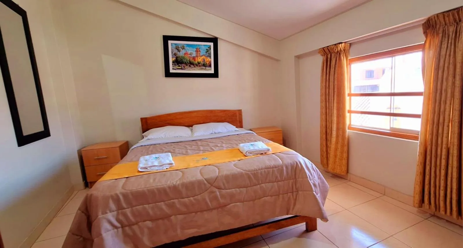 Bed in Illari Wari II-Hotel Sauna