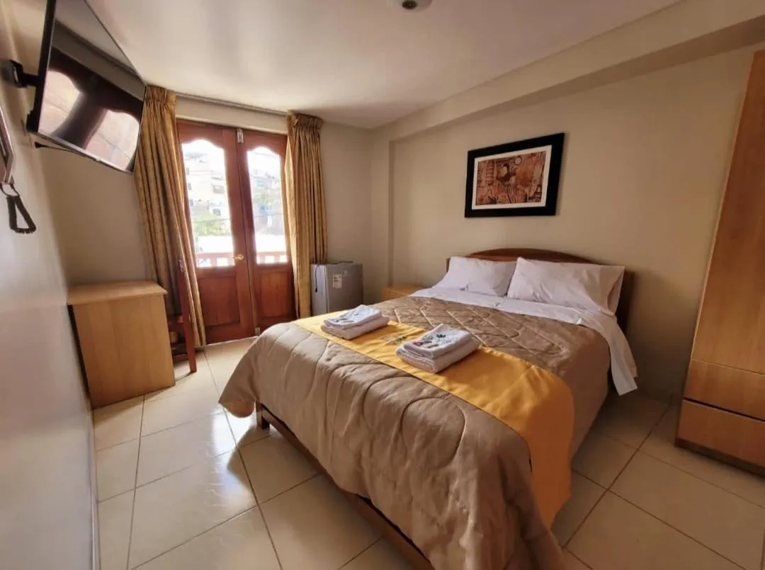 Bed in Illari Wari II-Hotel Sauna