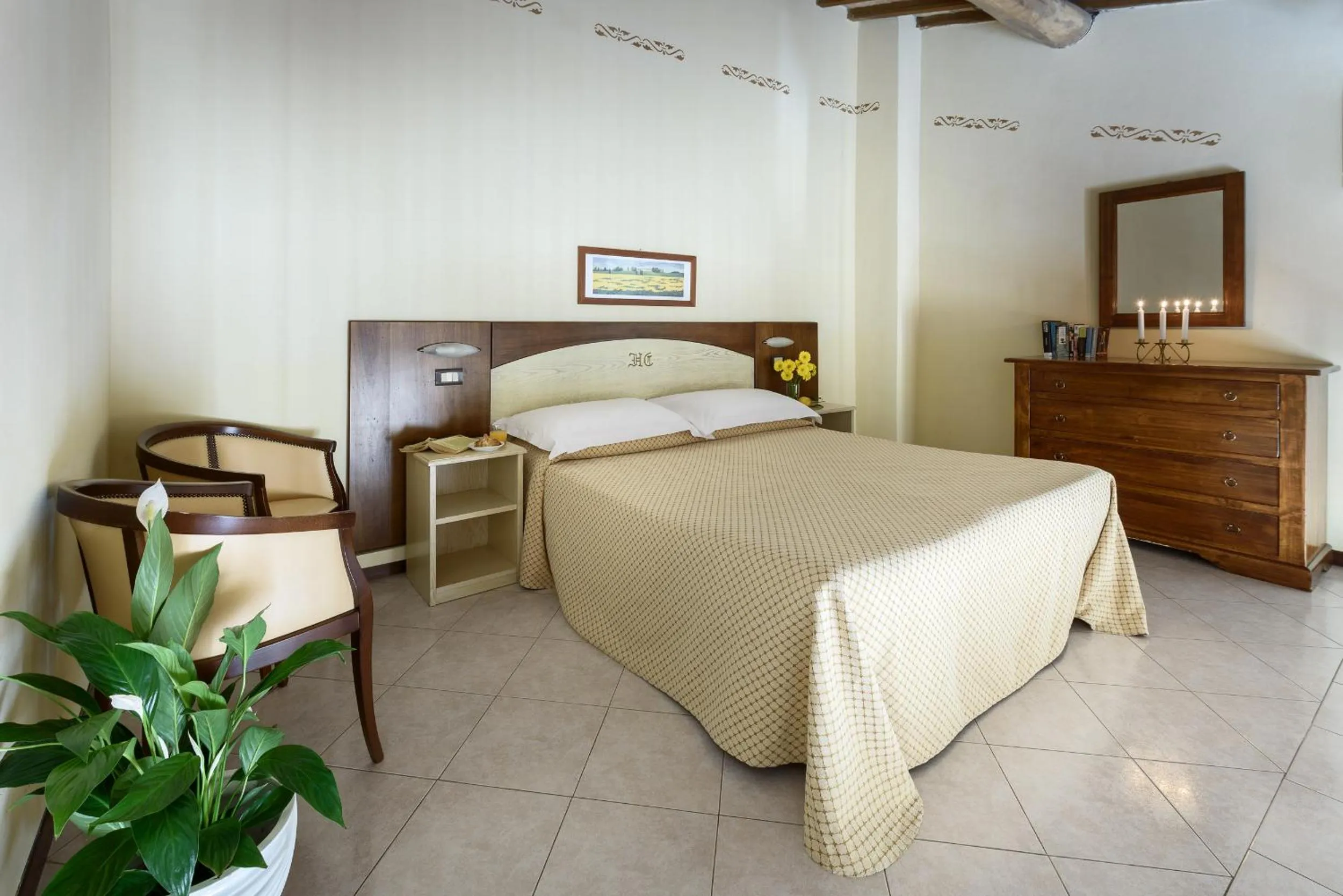 Bedroom, Bed in Hotel Dei Capitani