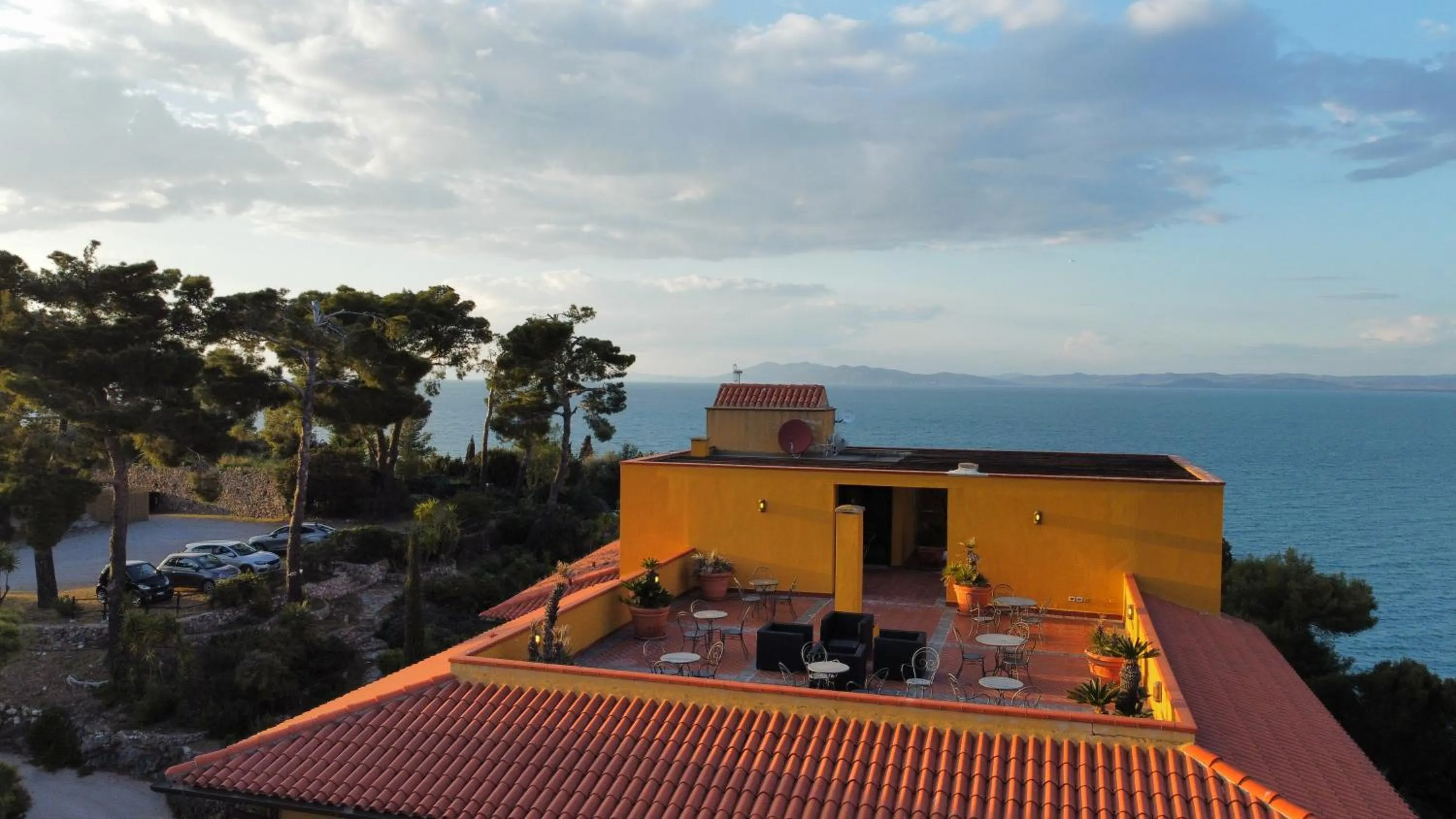 Balcony/Terrace in Albergo Filippo II