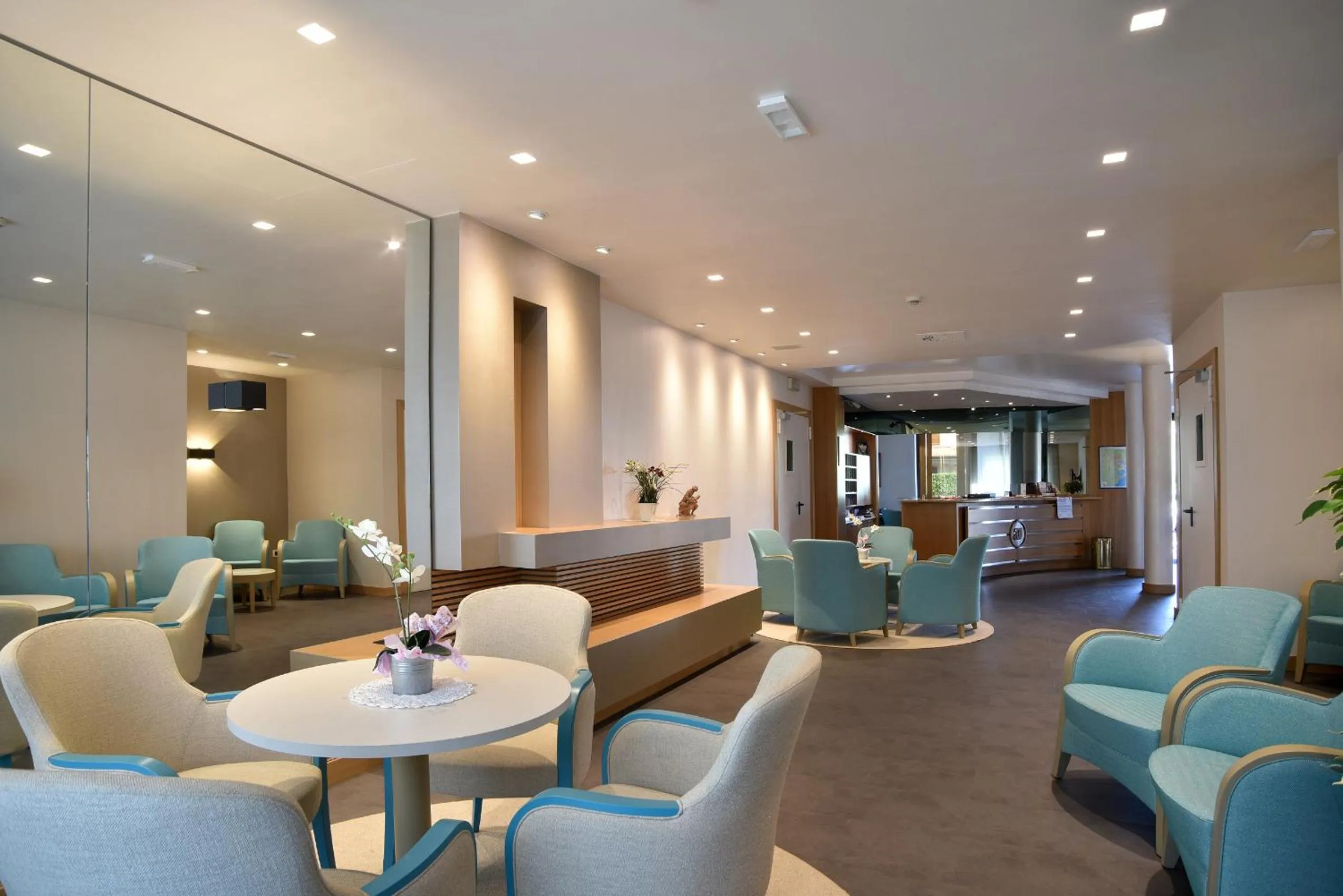 Lobby or reception in Hotel Italia