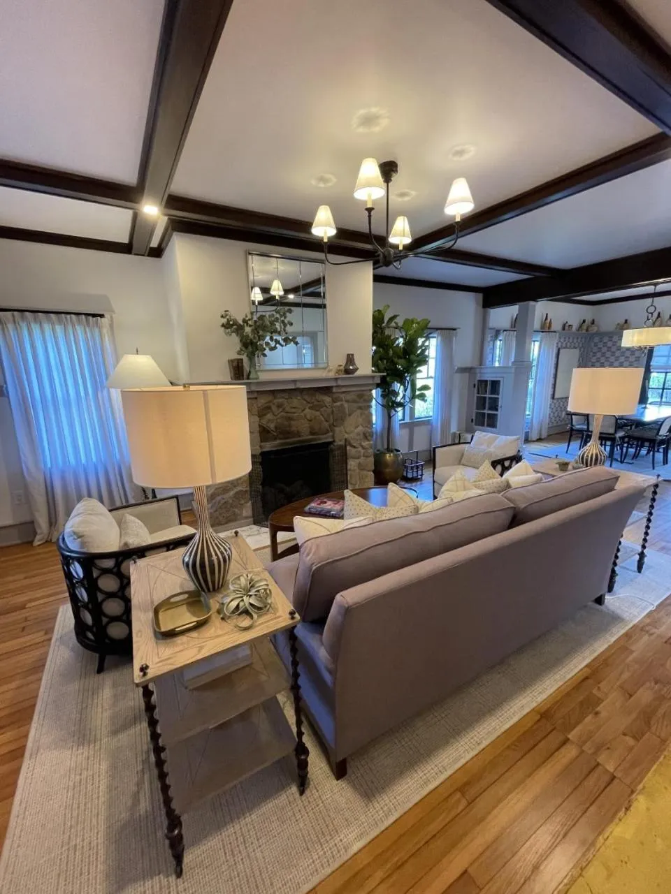 Living room in 52 Union