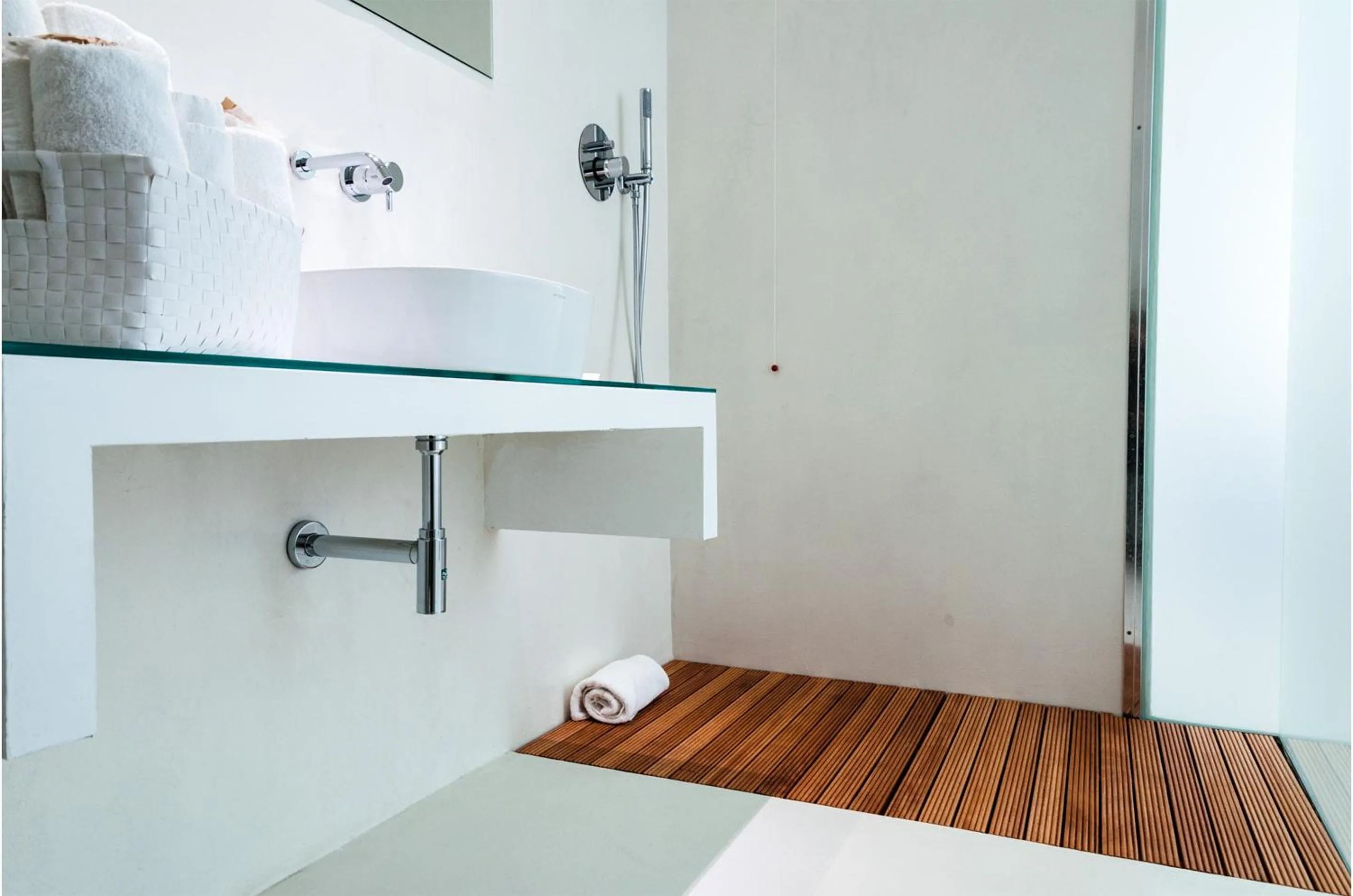 Bathroom in Vittoria Design Hotel di Luce Hotels