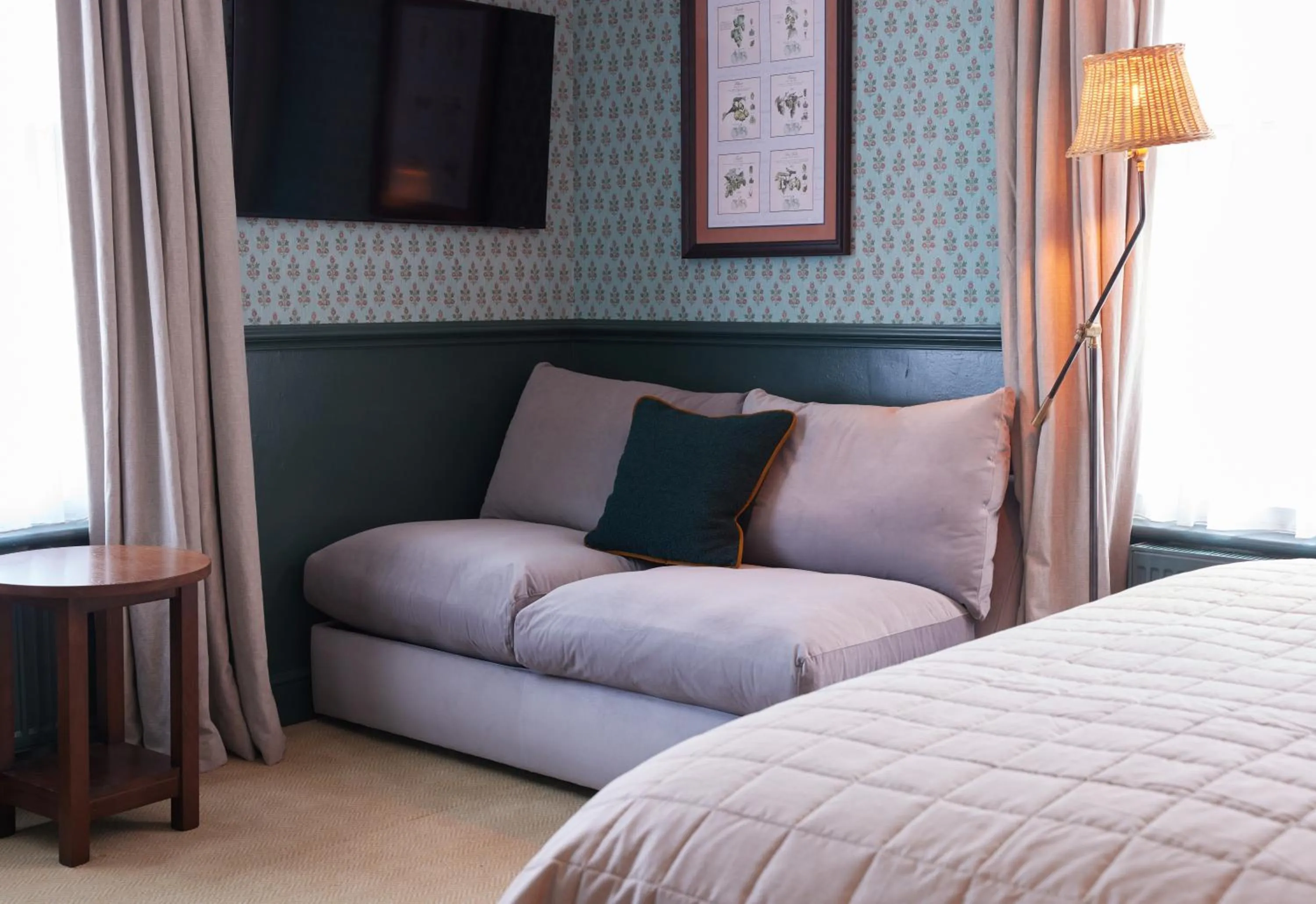 Bedroom, Bed in Dog and Partridge by Greene King Inns