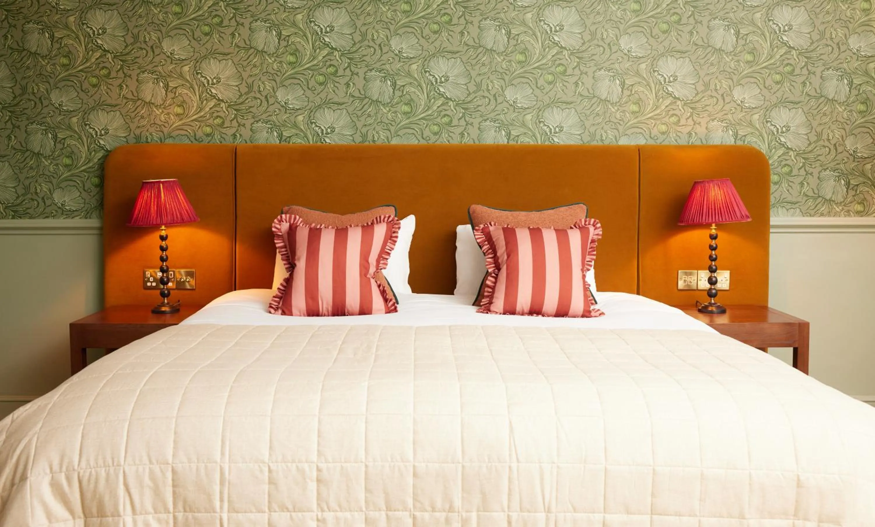 Bed in Dog and Partridge by Greene King Inns