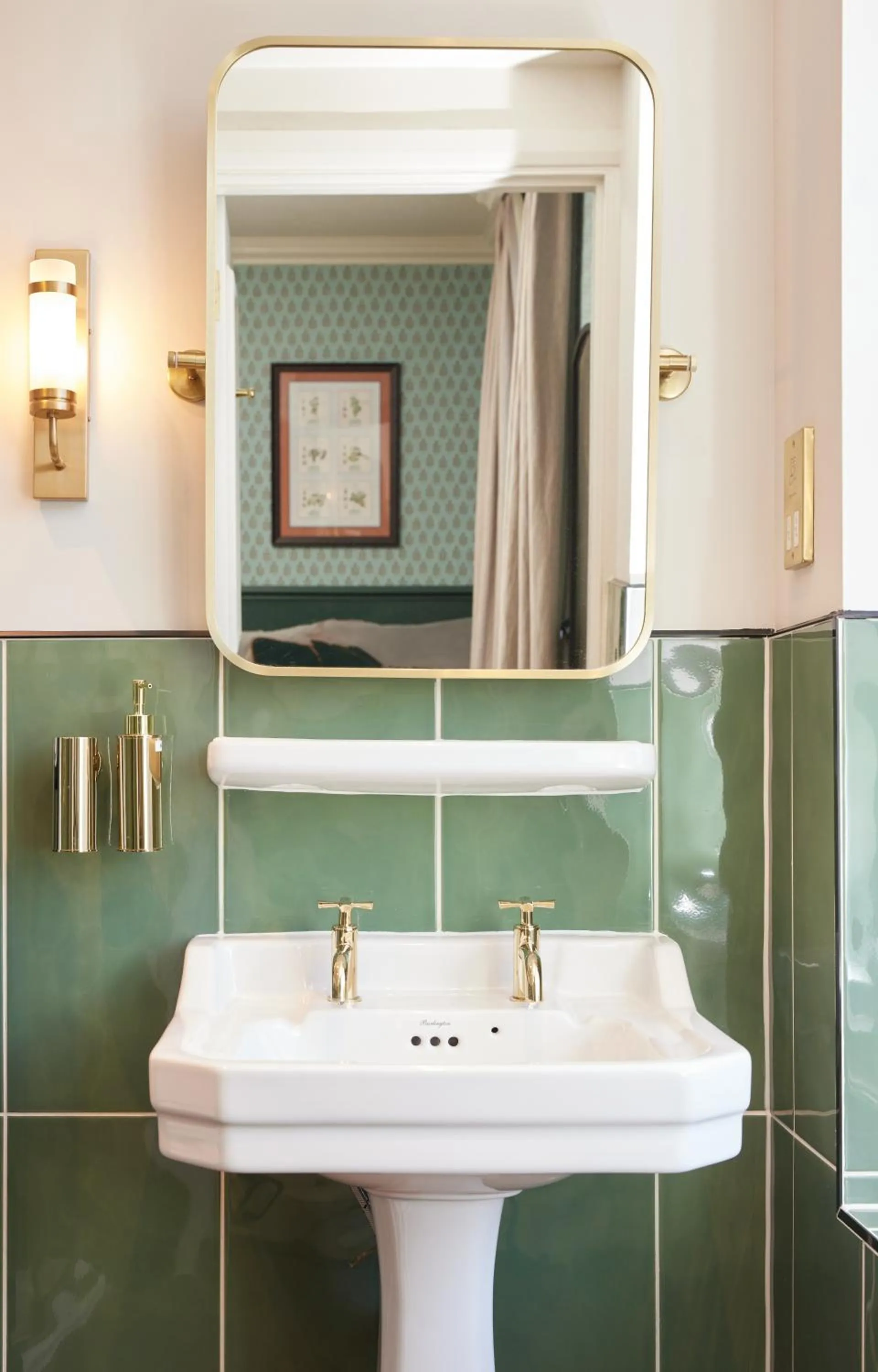 Bathroom in Dog and Partridge by Greene King Inns