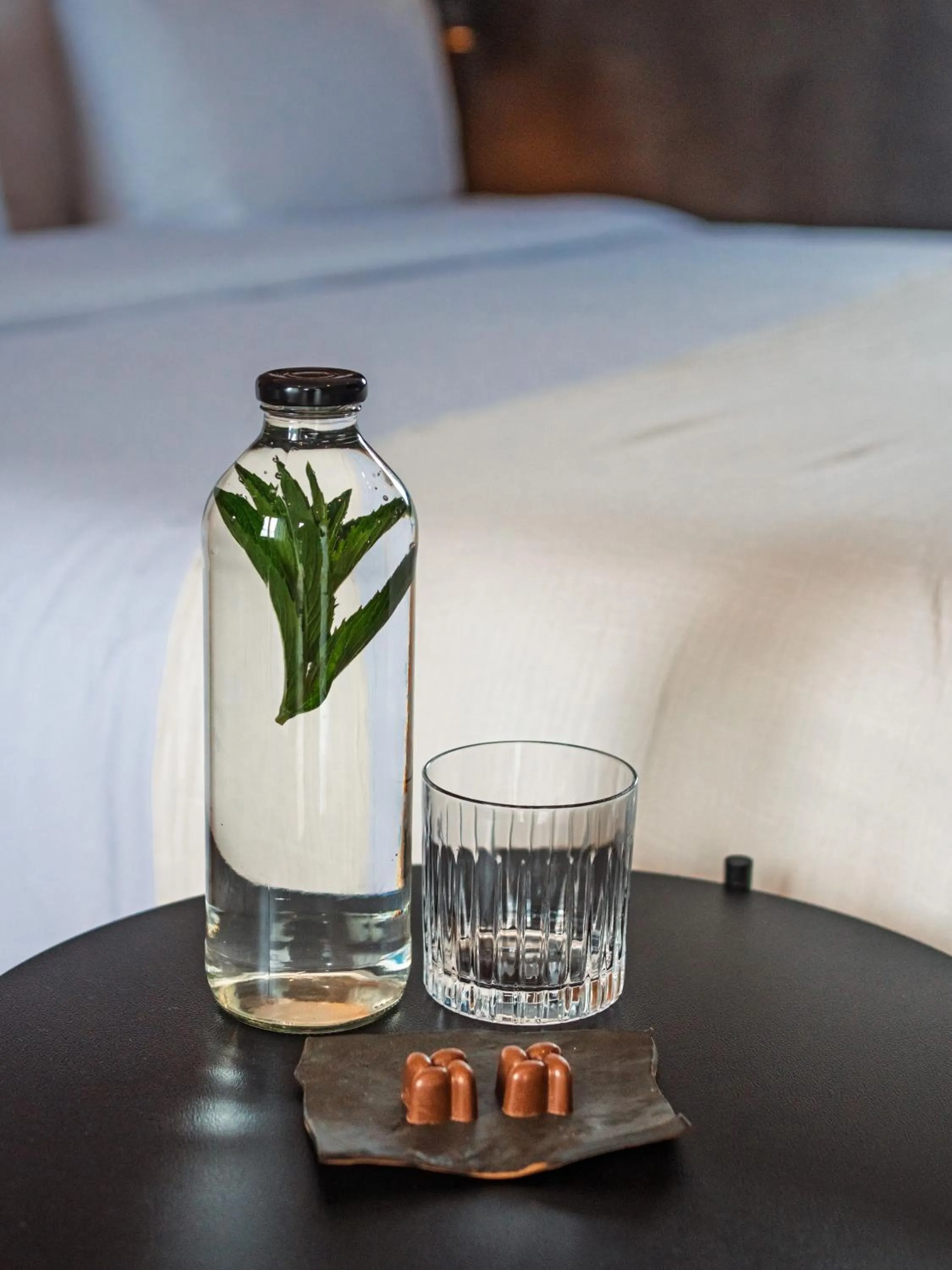 Bed in Montano Boutique Suites