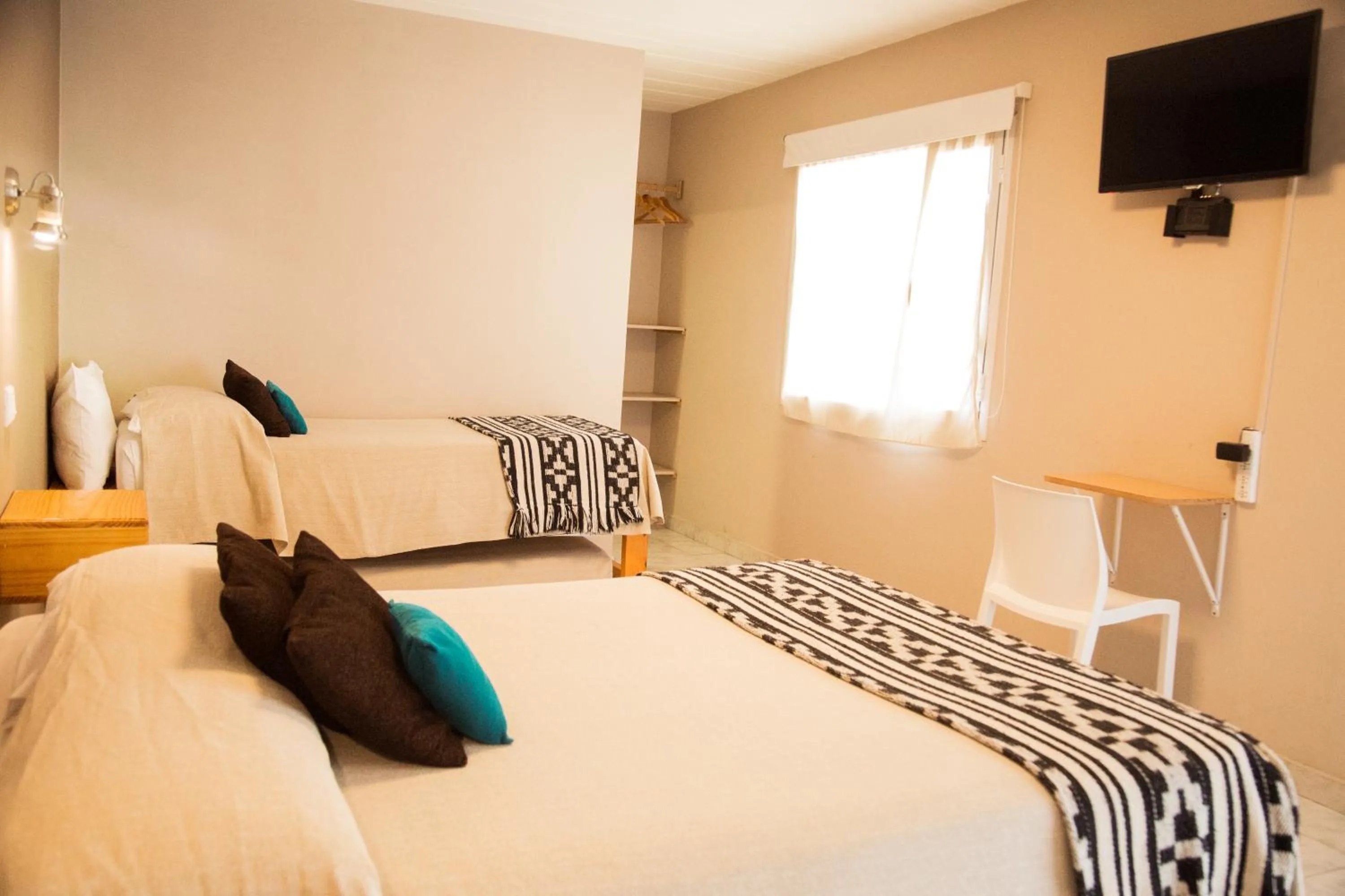 Bed in Hotel Amigo del Mundo