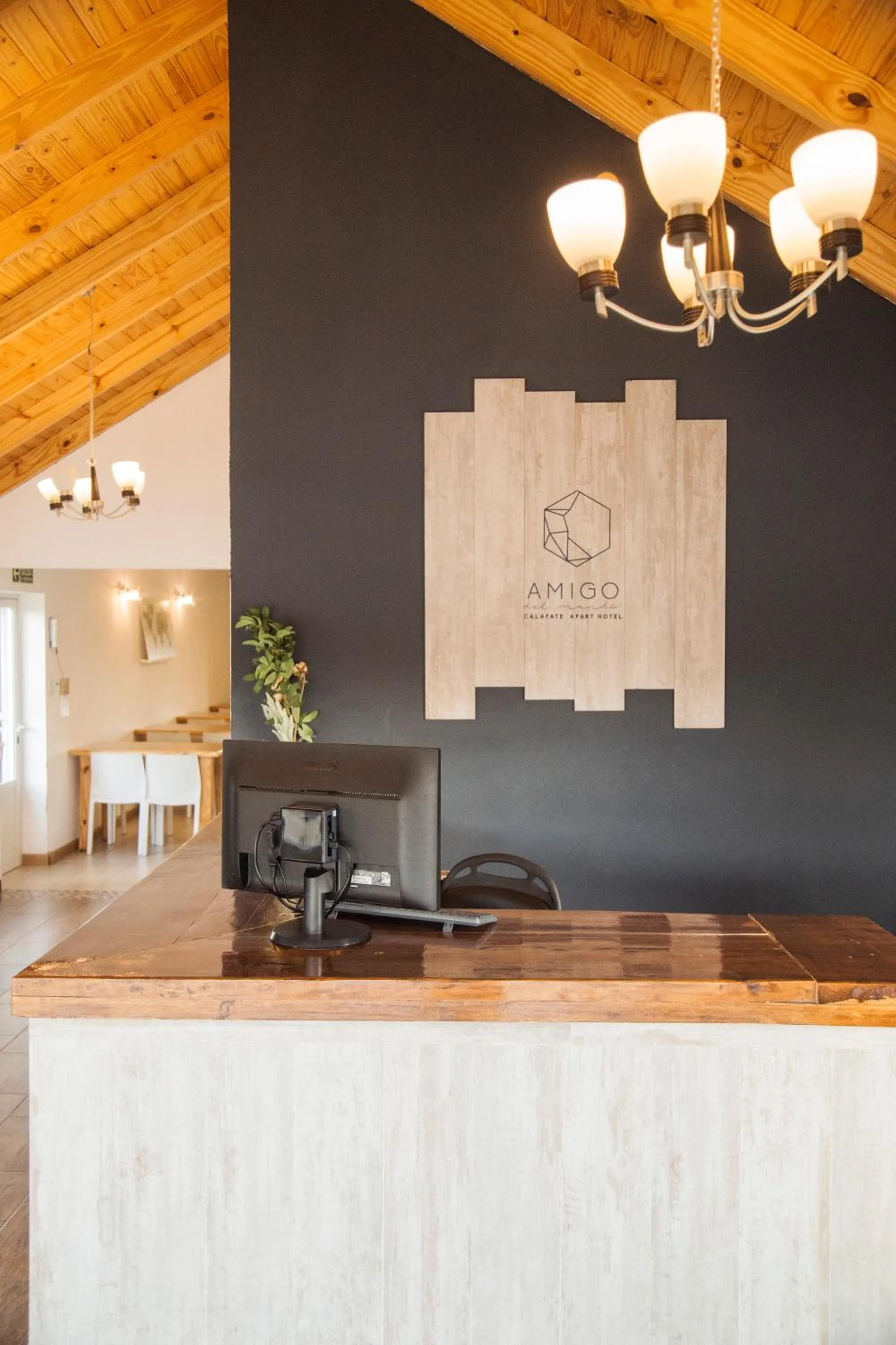 Lobby or reception in Hotel Amigo del Mundo