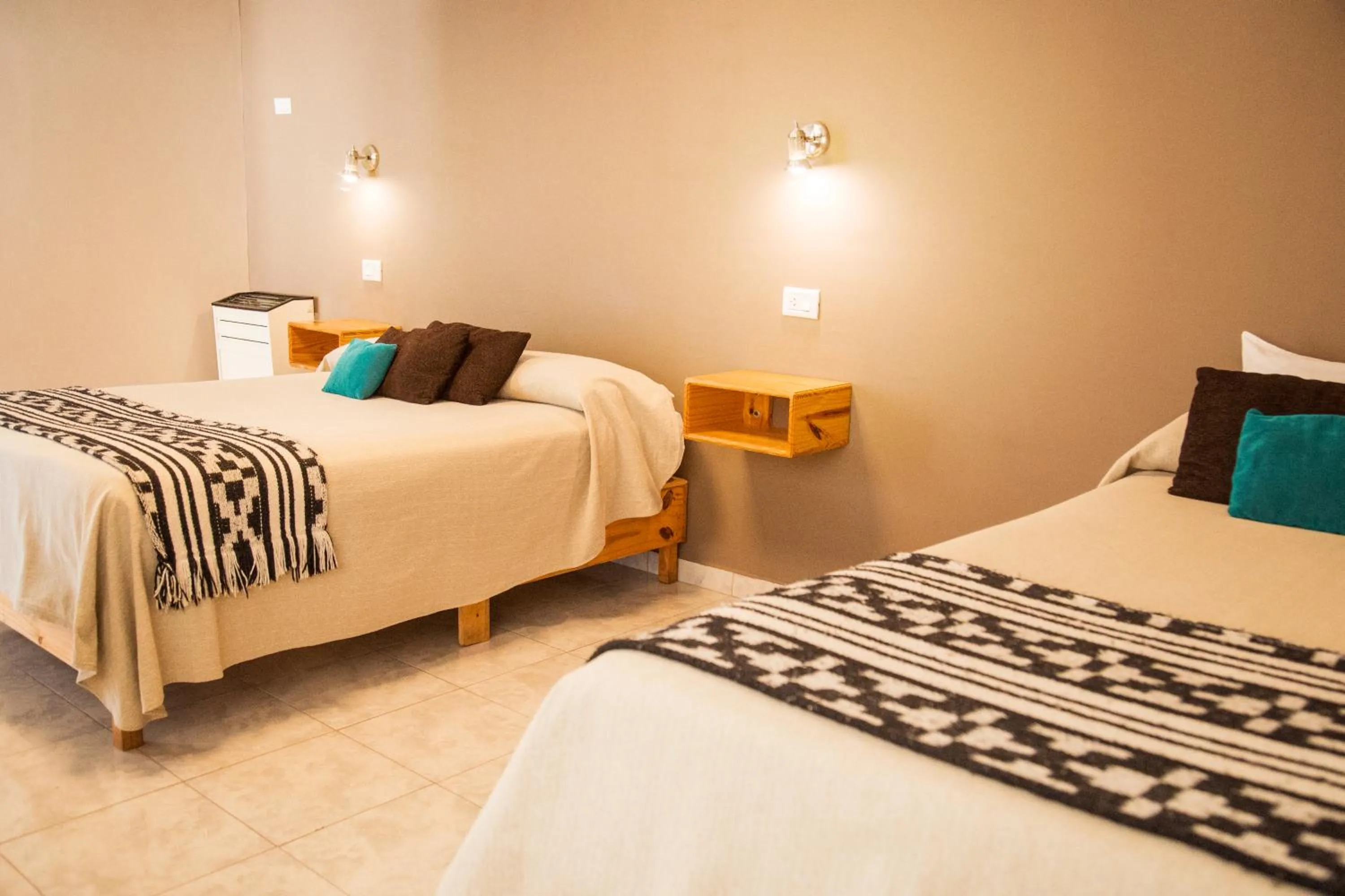 Bed in Hotel Amigo del Mundo