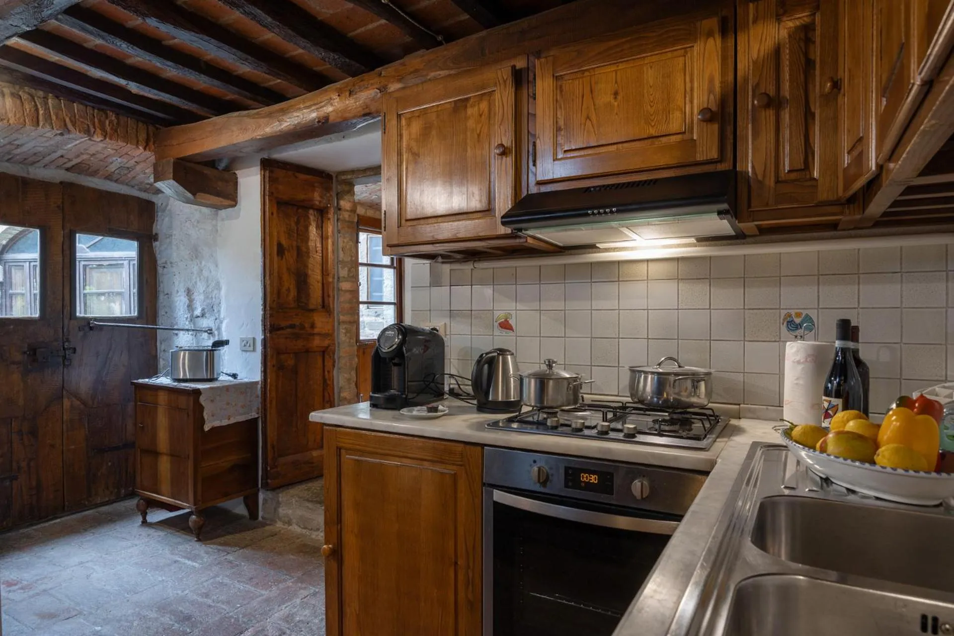 Kitchen or kitchenette in Residence Il Casale