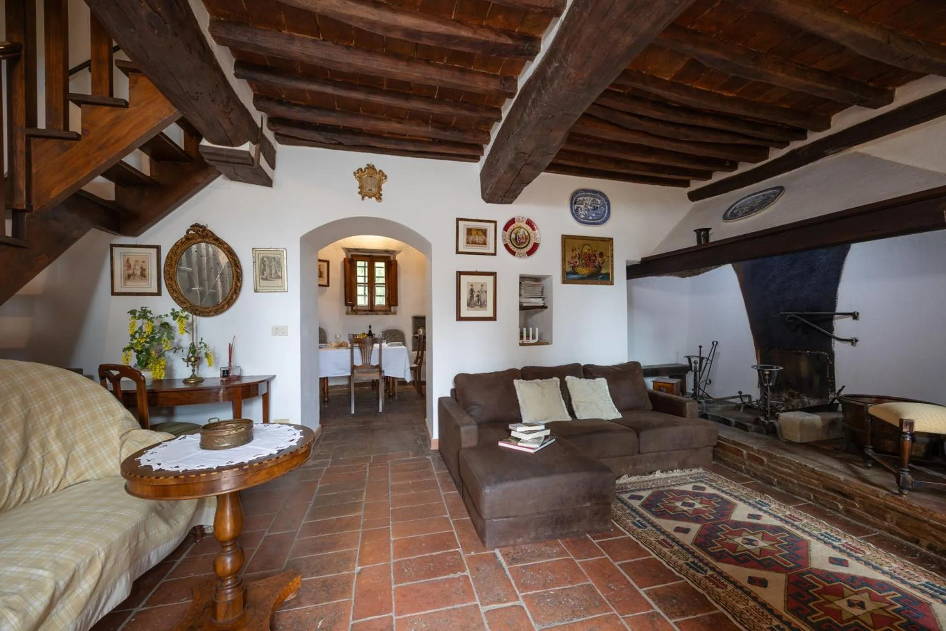 Living room in Residence Il Casale