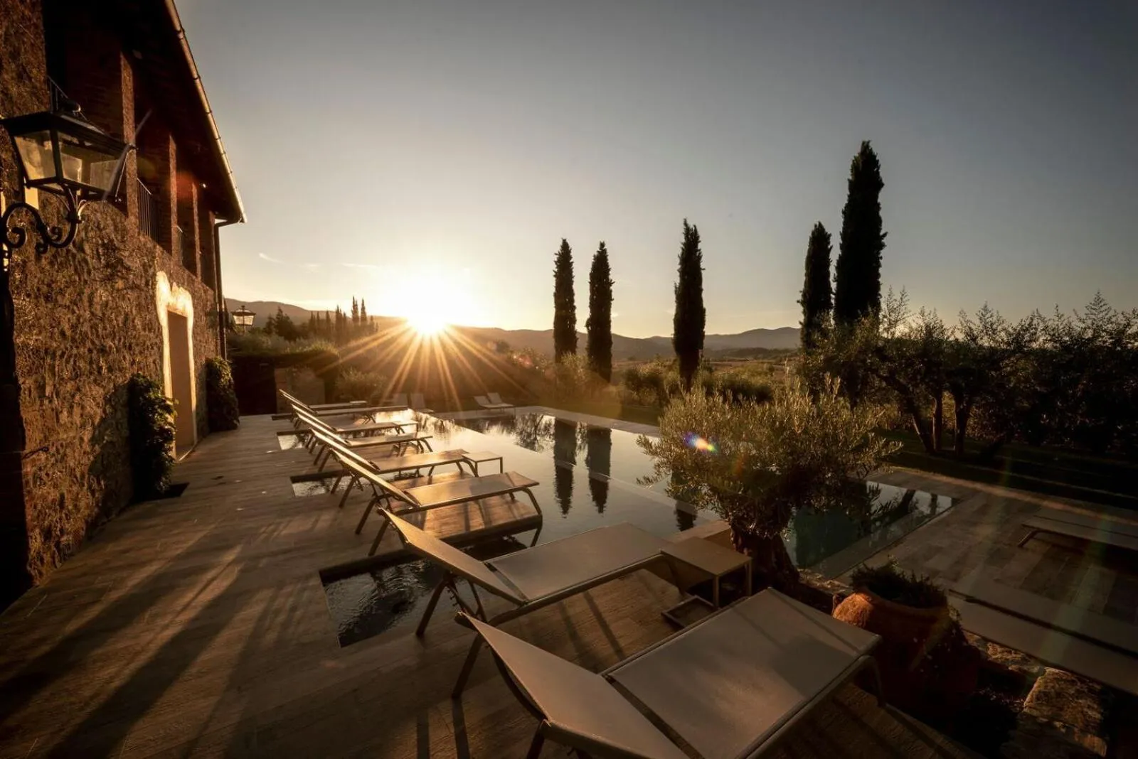 Swimming pool in Villa Barberino