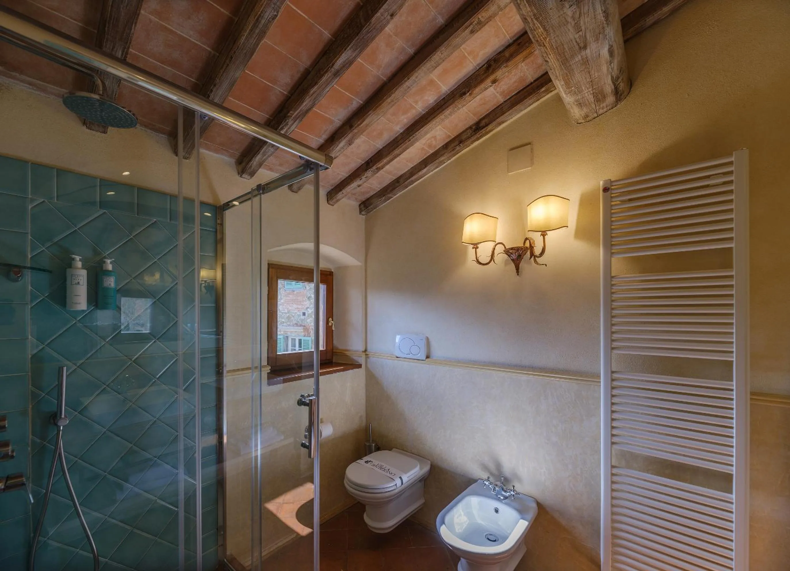 Shower in Villa Barberino