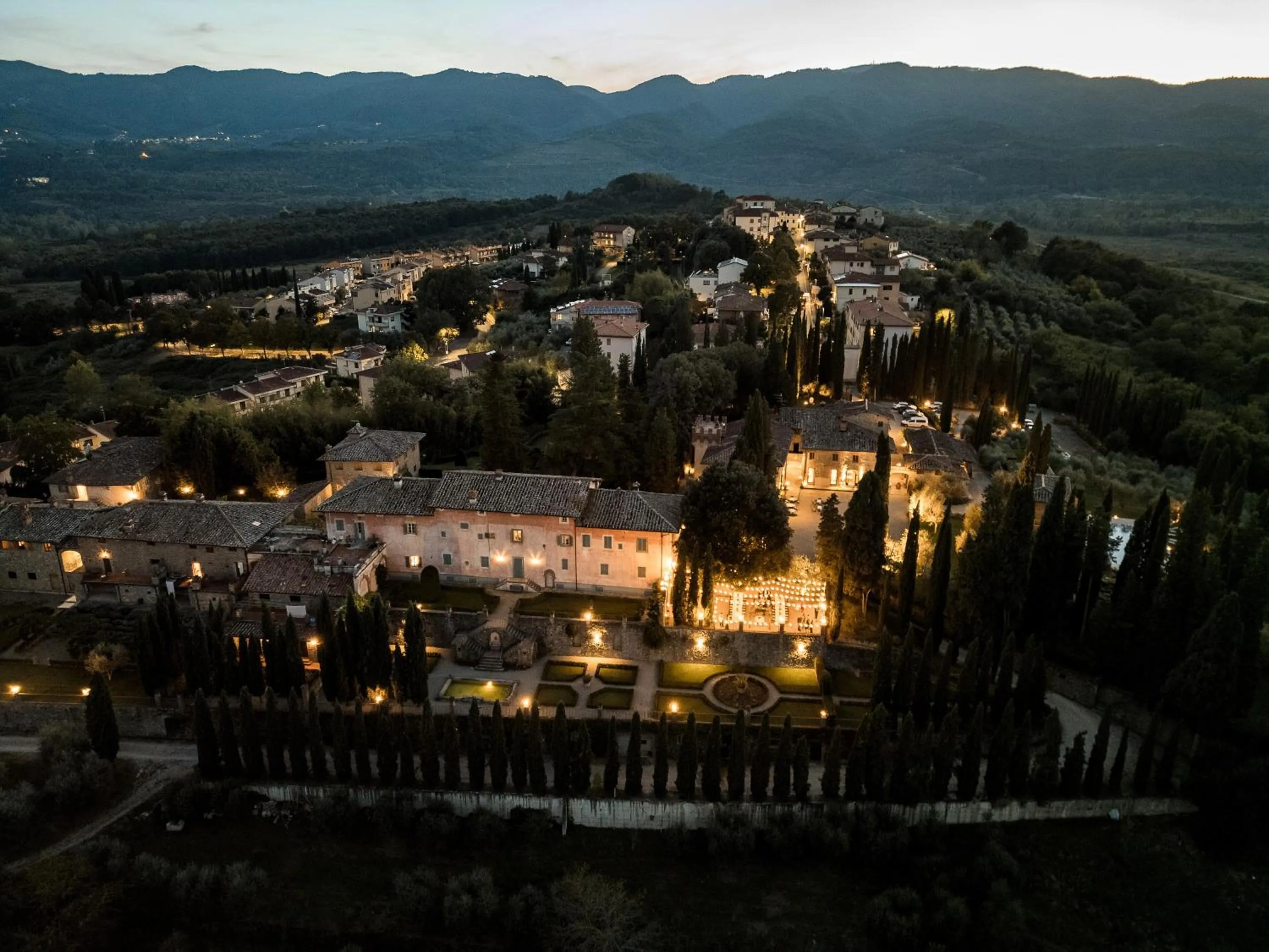 Night in Villa Barberino