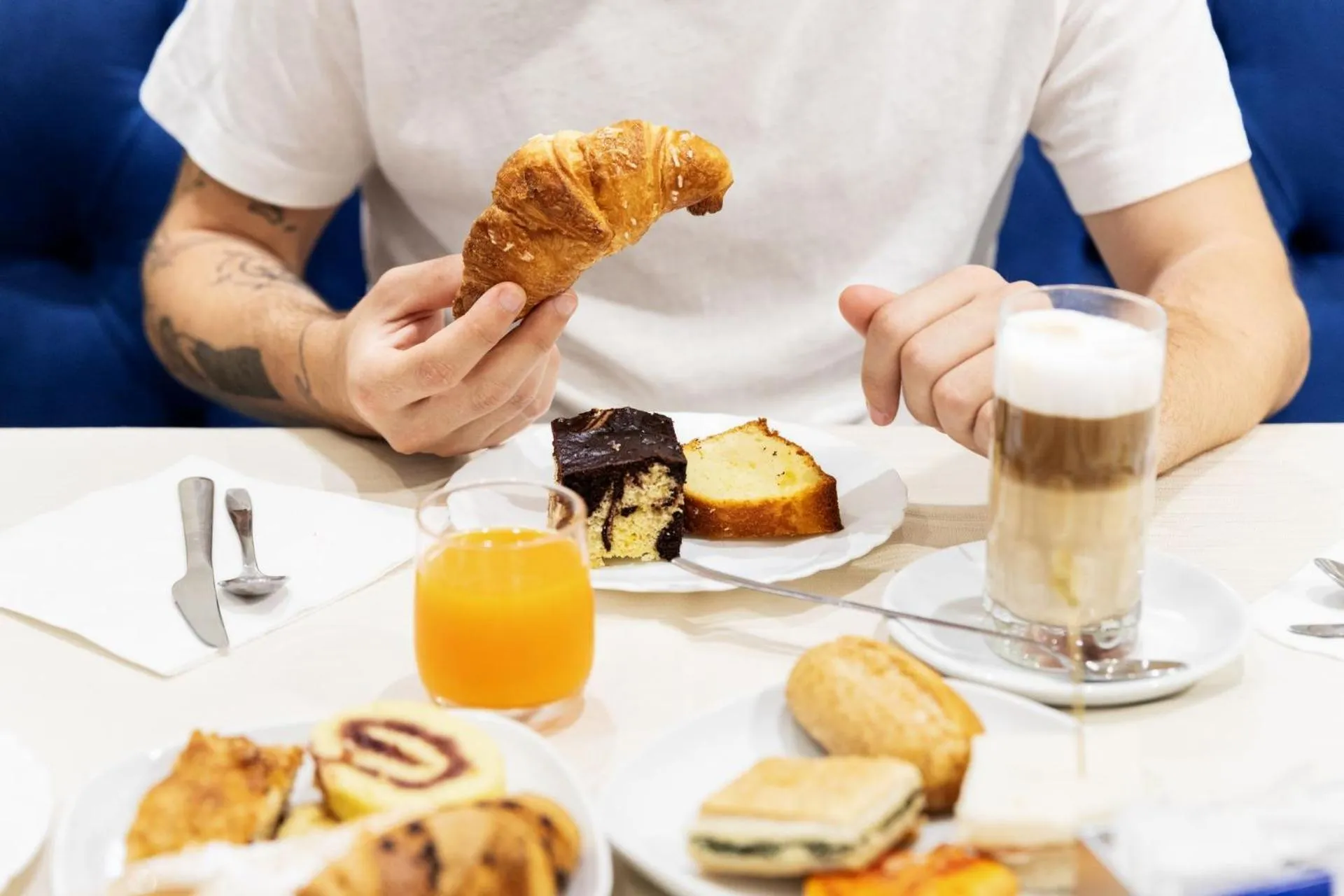 Food and drinks in Hotel Eden