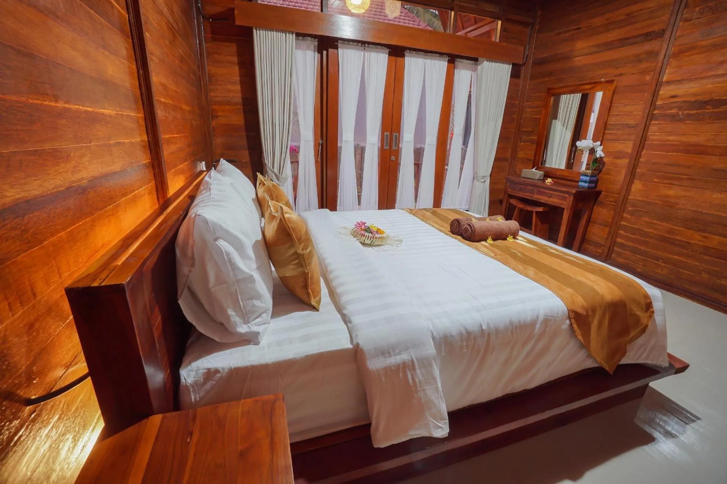 Bed in Kawi Penida Room