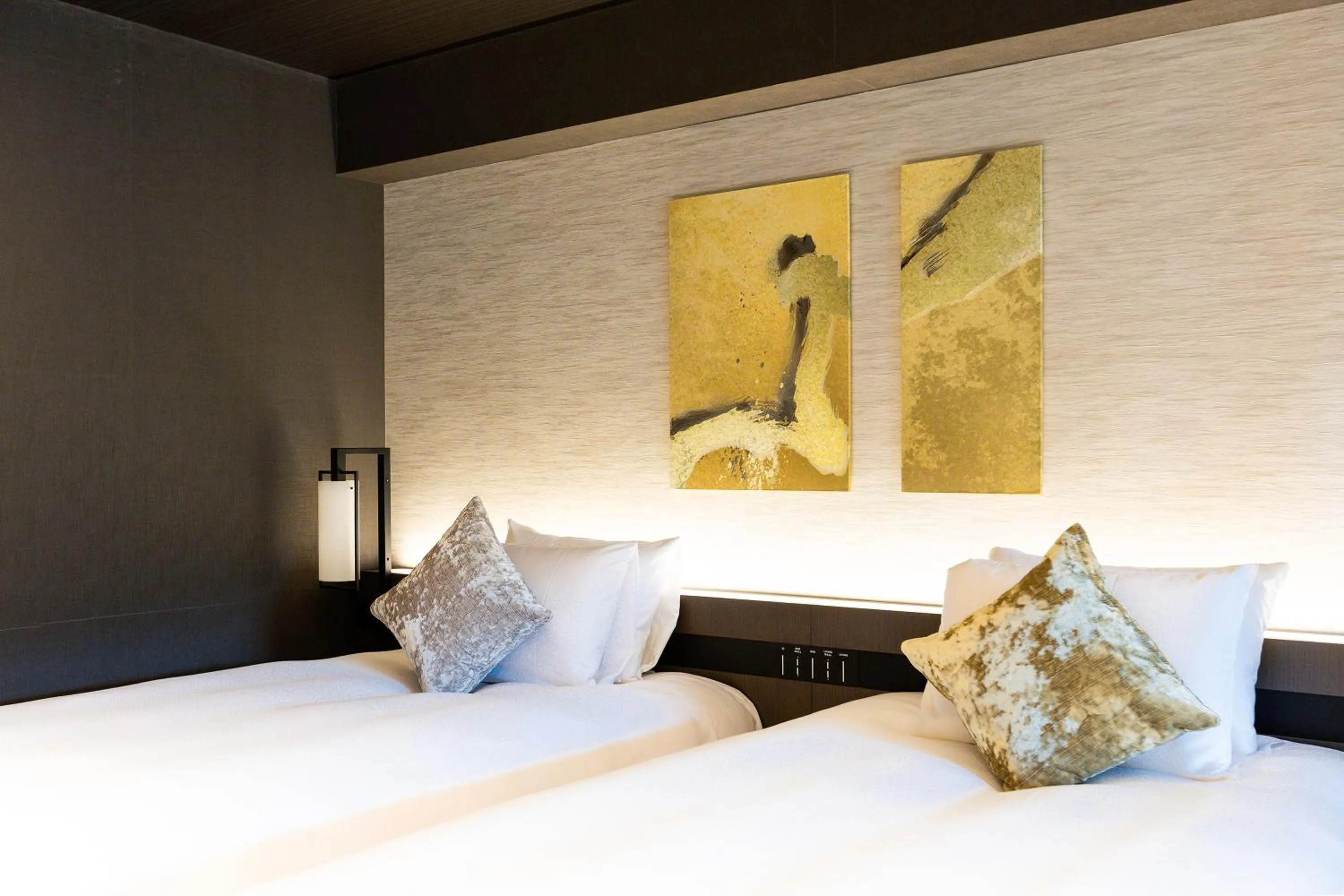 Photo of the whole room, Bed in Hakone Gora KARAKU