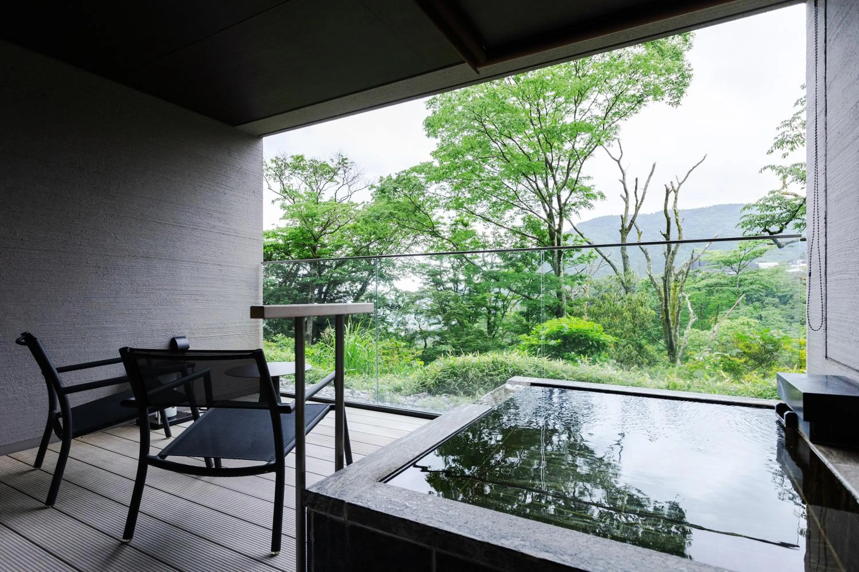 Open Air Bath in Hakone Gora KARAKU