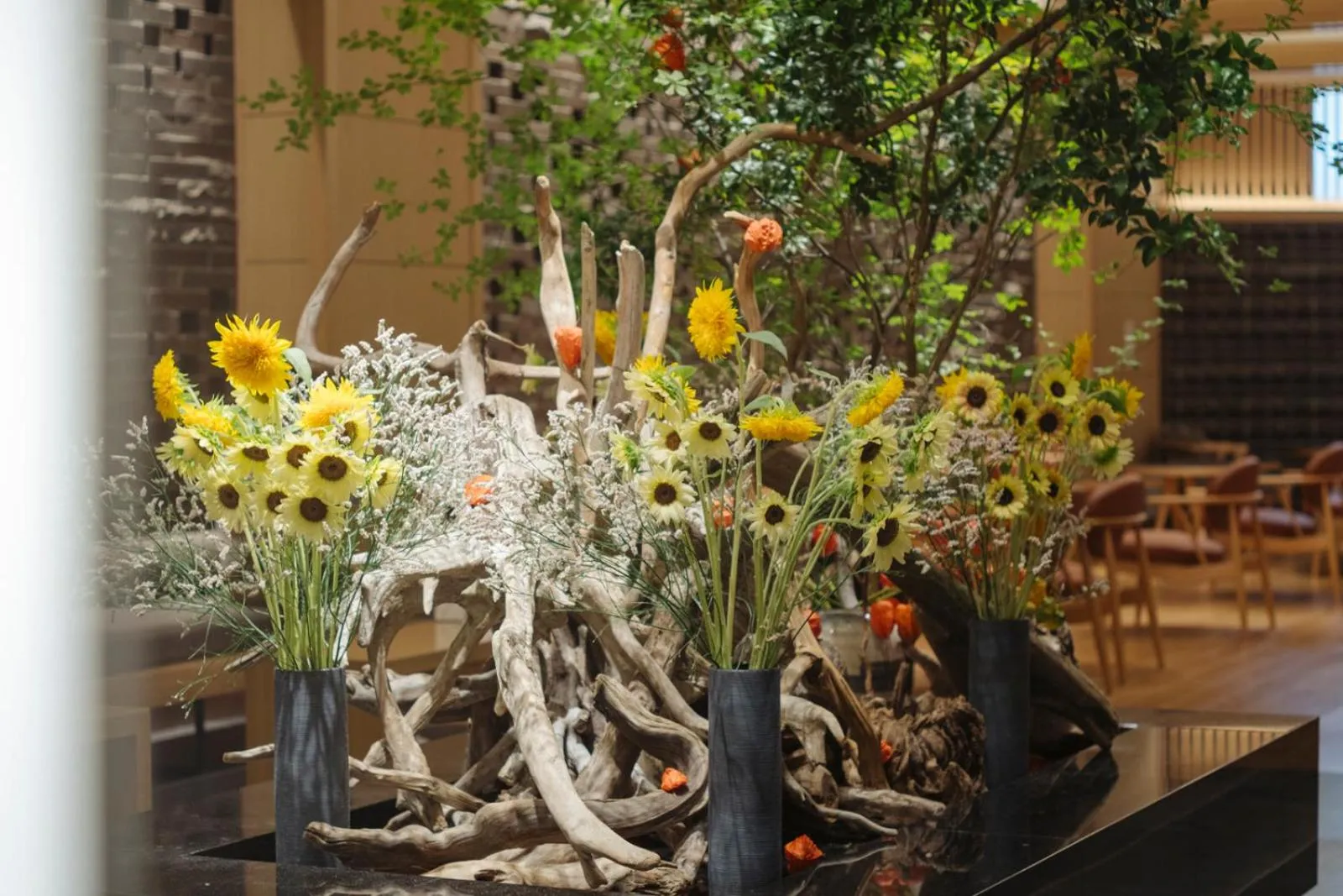 Lobby or reception in Hakone Gora KARAKU