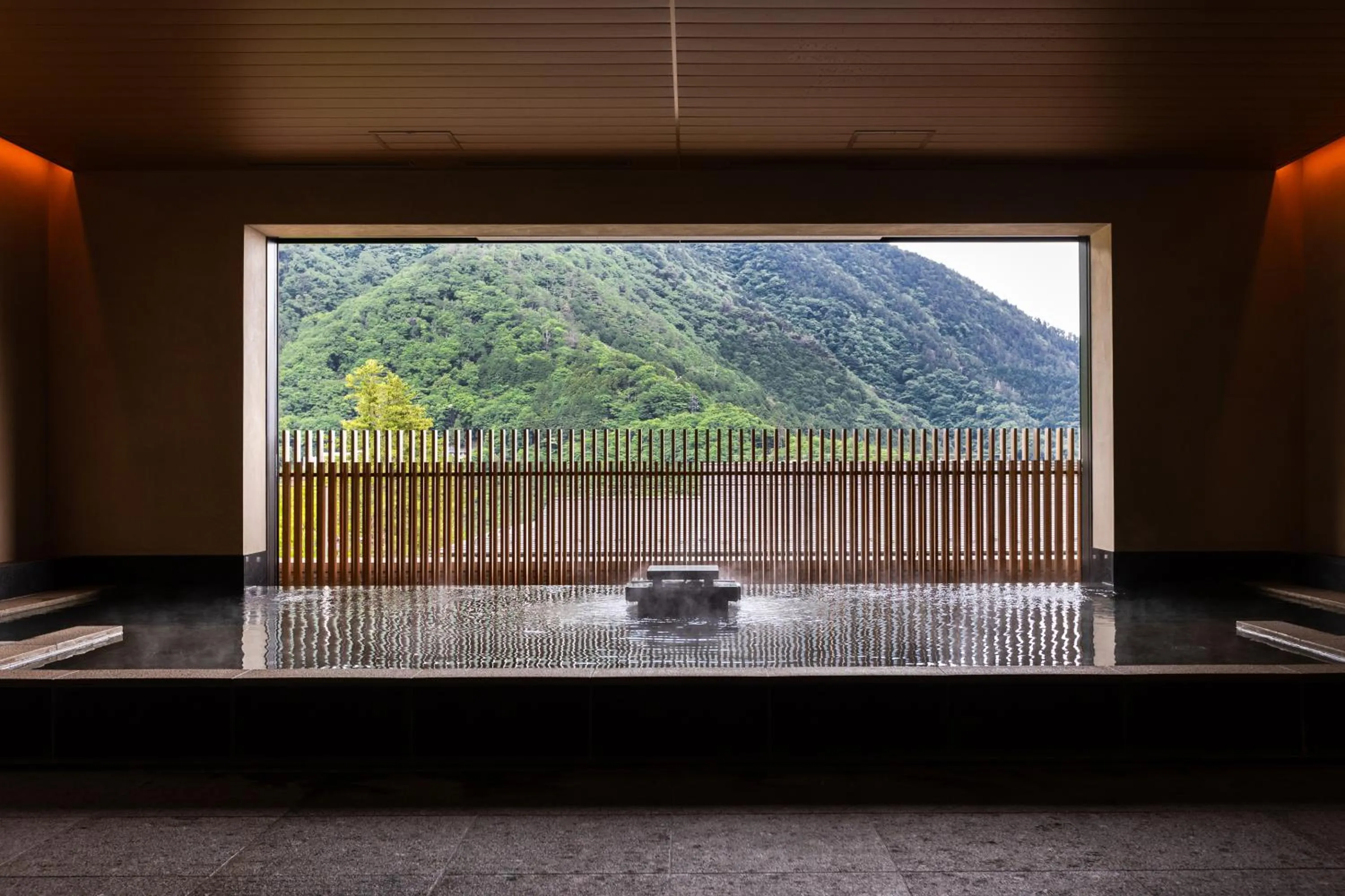 Open Air Bath in Hakone Gora KARAKU
