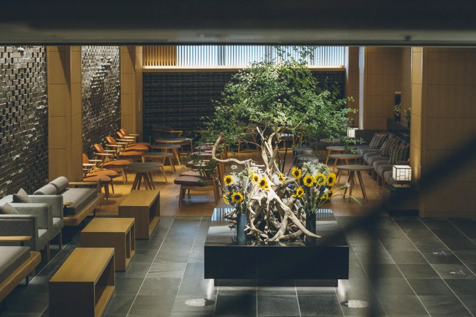 Lobby or reception in Hakone Gora KARAKU