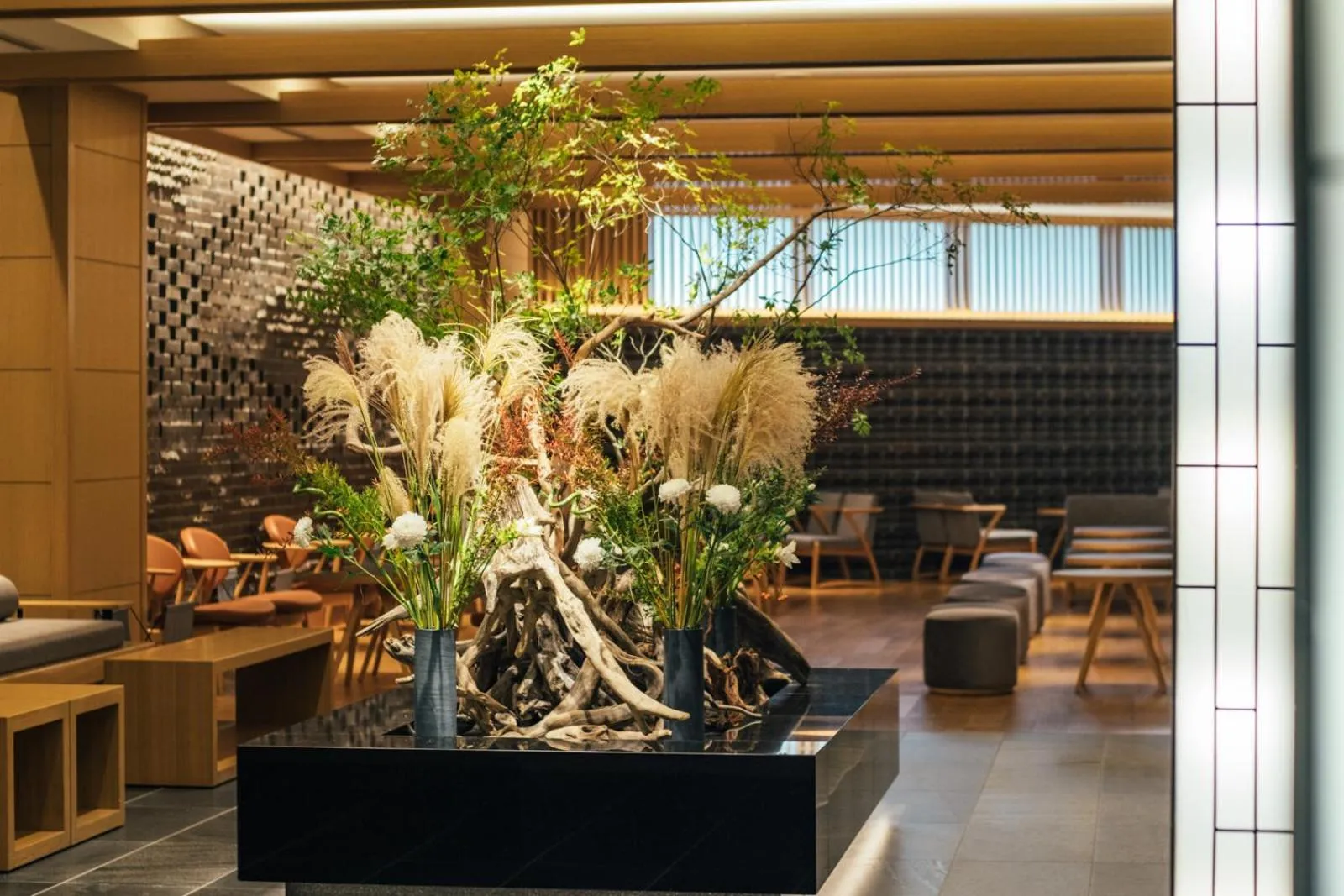 Lobby or reception in Hakone Gora KARAKU