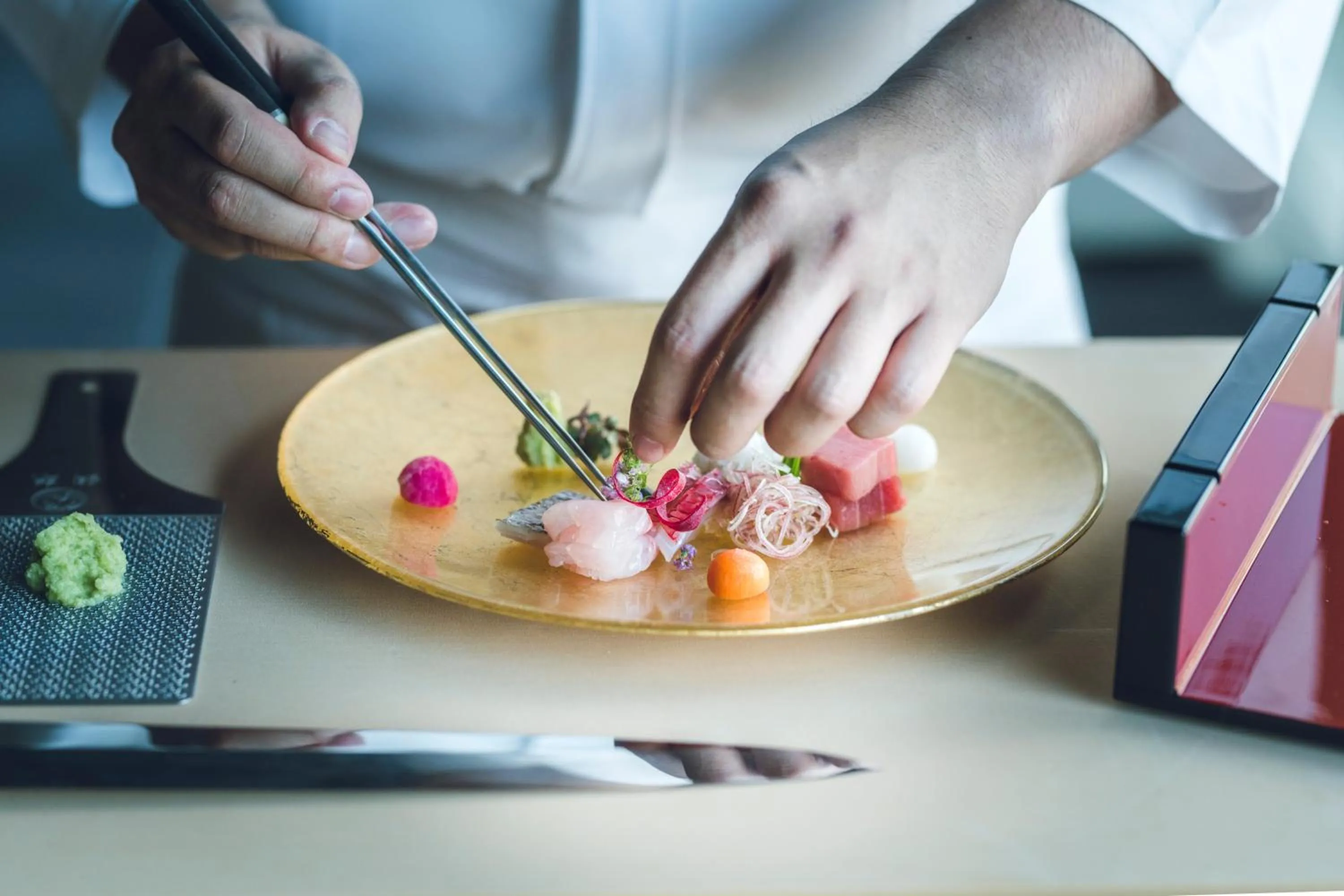 Dinner in Hakone Gora KARAKU