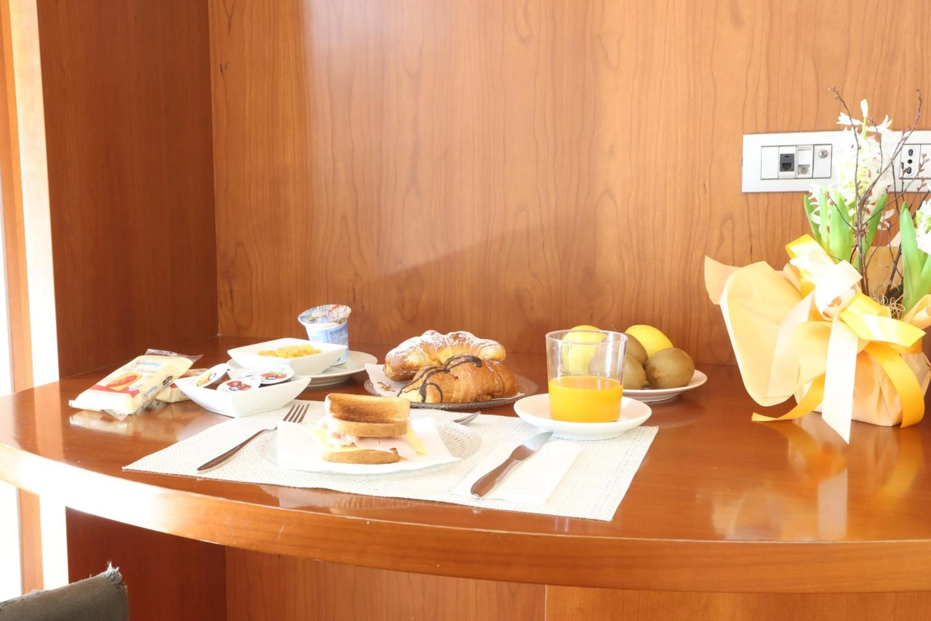 Food and drinks in Hotel Della Torre 1850