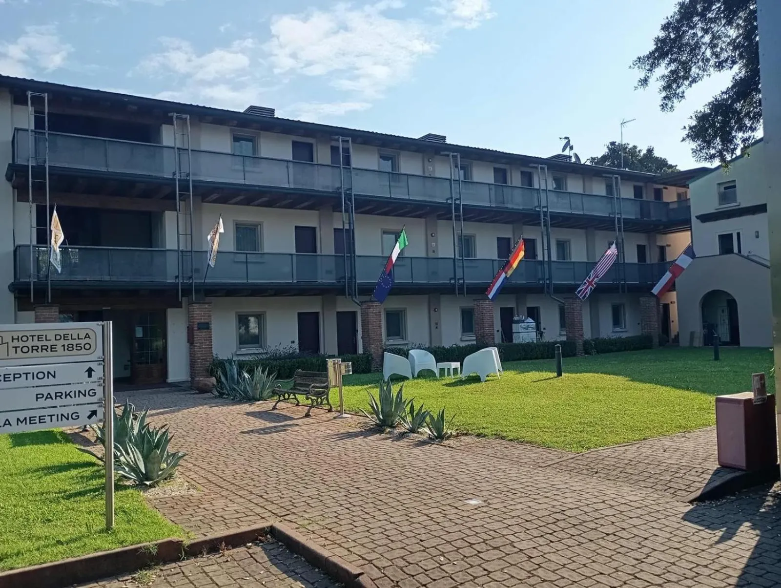 Property building in Hotel Della Torre 1850