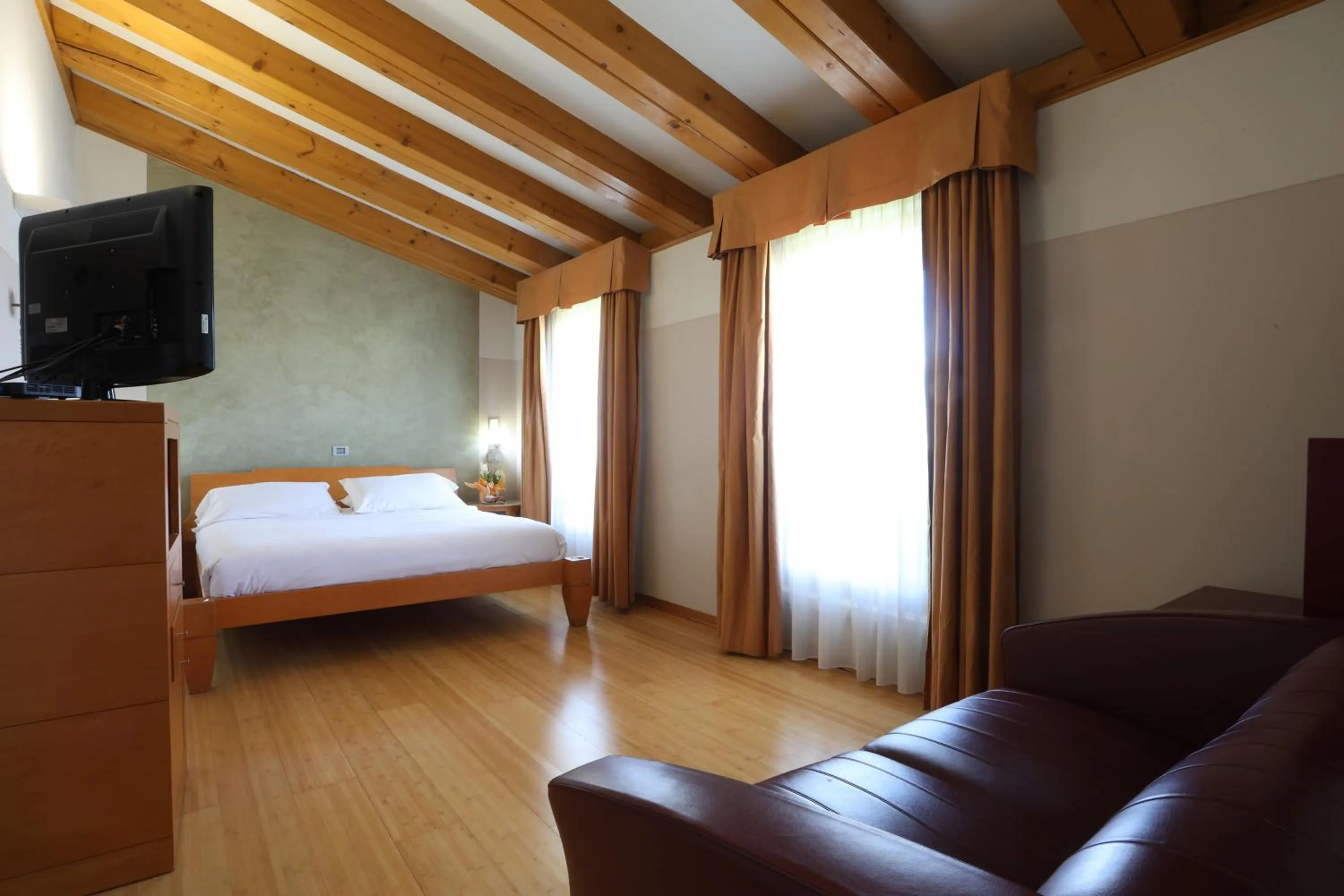 Bed in Hotel Della Torre 1850