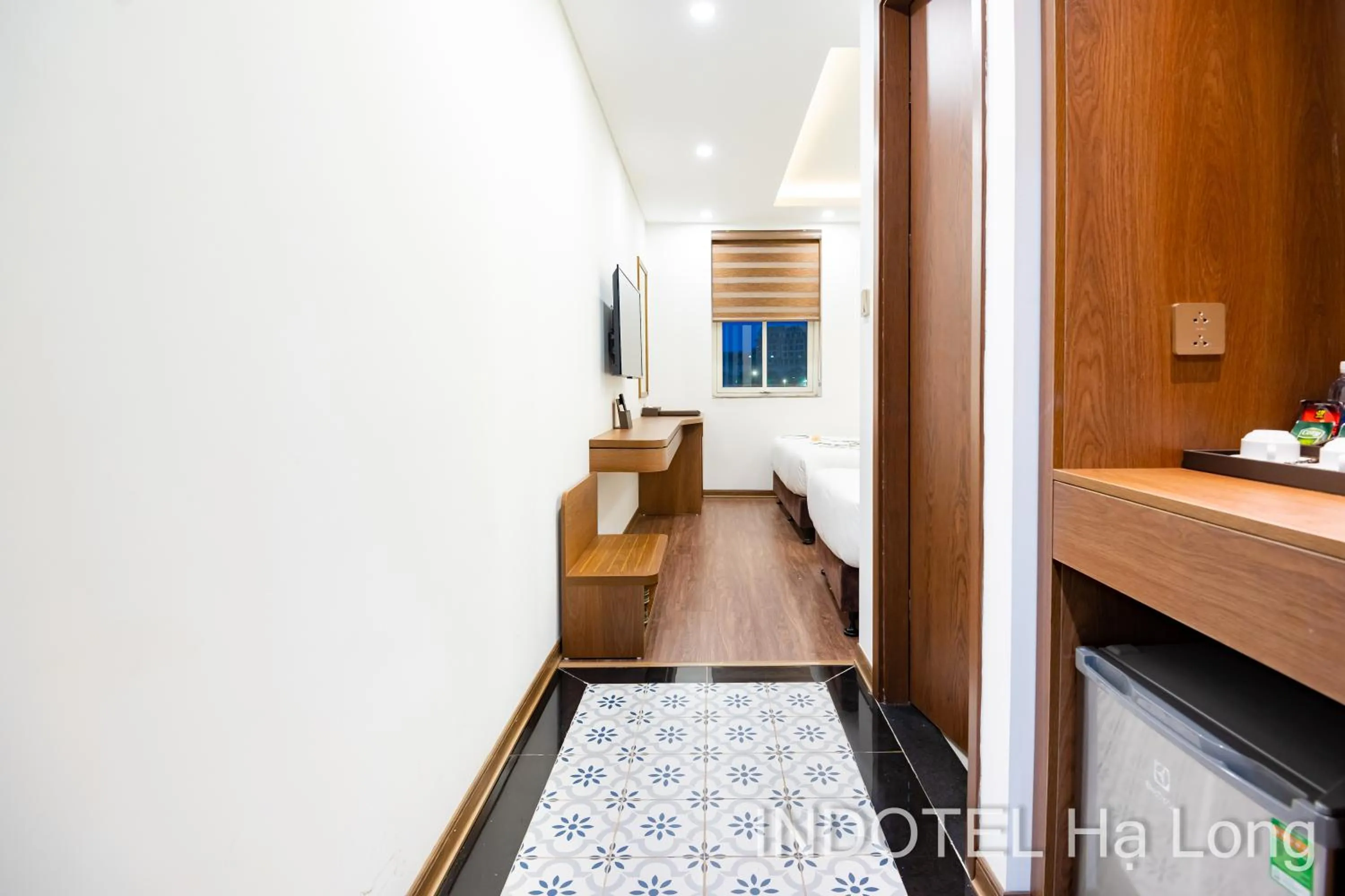 Bed in INDOTEL HALONG HOTEL